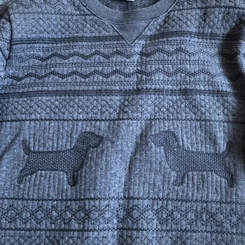 Thom Browne Thom Browne Puppy Knitted Sweatshirt 2503-Nextarrow Size US M / EU 48-50 / 2 - 2 Thumbnail