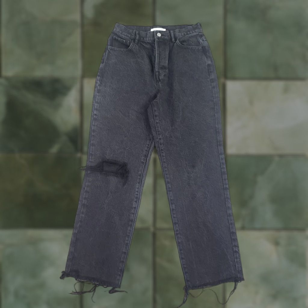 Pacsun PacSun High Rise Straight Leg Jeans Womens Black Size 27 27x26 Size 27" / US 4 / IT 40 - 1 Thumbnail
