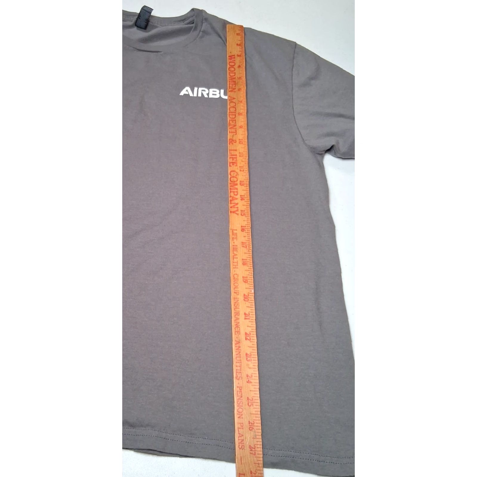 Gildan Airbus Helicopter Shirt Men XL Gray Short Sleeve Crew Neck Gildan T-Shirt Mechanic USA Blade Shop Aviation Chopper Graphic Size US XL / EU 56 / 4 - 4 Thumbnail