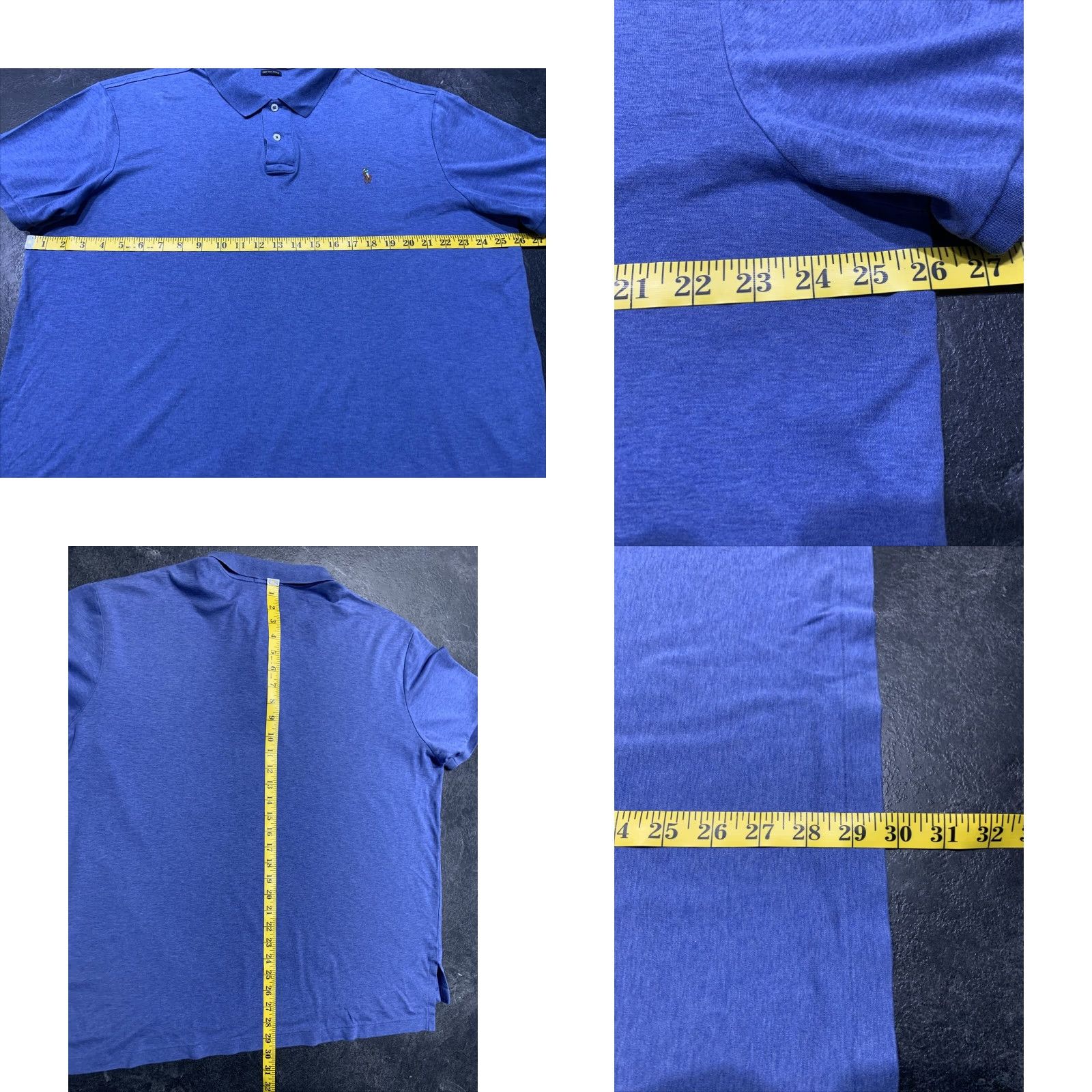 Polo Ralph Lauren Polo Ralph Lauren Polo Shirt Men’s 2XL Blue Classic Soft Cotton Activewear Size US XXL / EU 58 / 5 - 8 Thumbnail