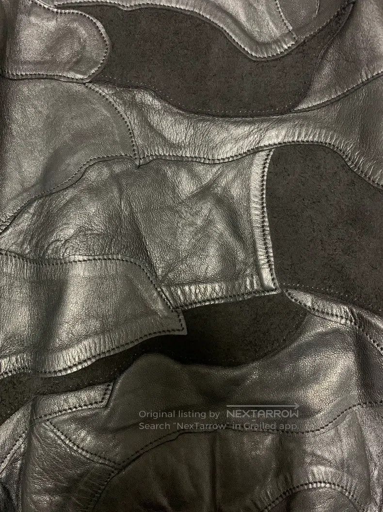Saint Laurent Paris Saint Laurent Paris Python Skin Studded Vintage Pilot Leat Size US M / EU 48-50 / 2 - 7 Thumbnail