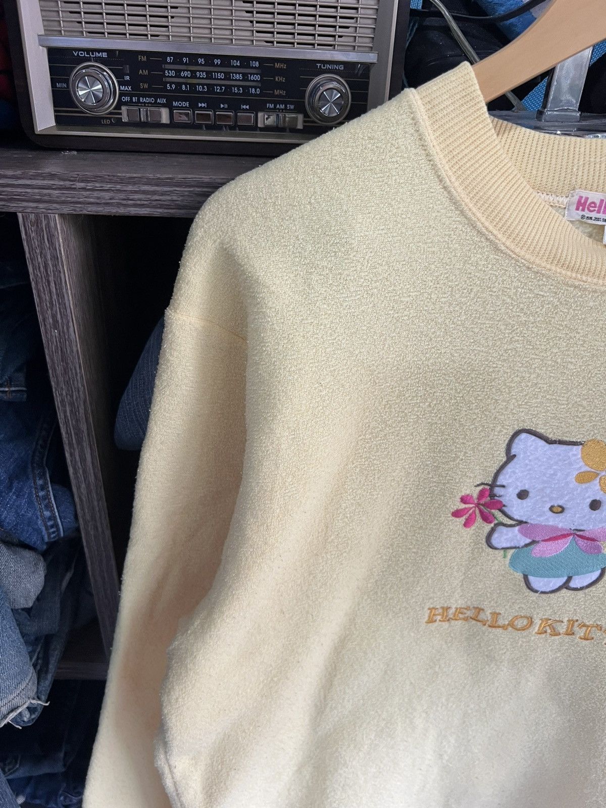 Cartoon Network 🔥Vintage Y2K Hello Kitty Fleece Long Sleeve Size L / US 10 / IT 46 - 5 Thumbnail