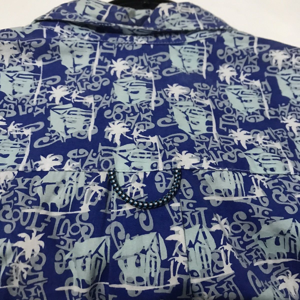 Triple 5 Soul × Vintage Vtg Triple 5 Five Soul Brooklyn NYC Navy S/S Button up hawai Size US M / EU 48-50 / 2 - 2 Thumbnail