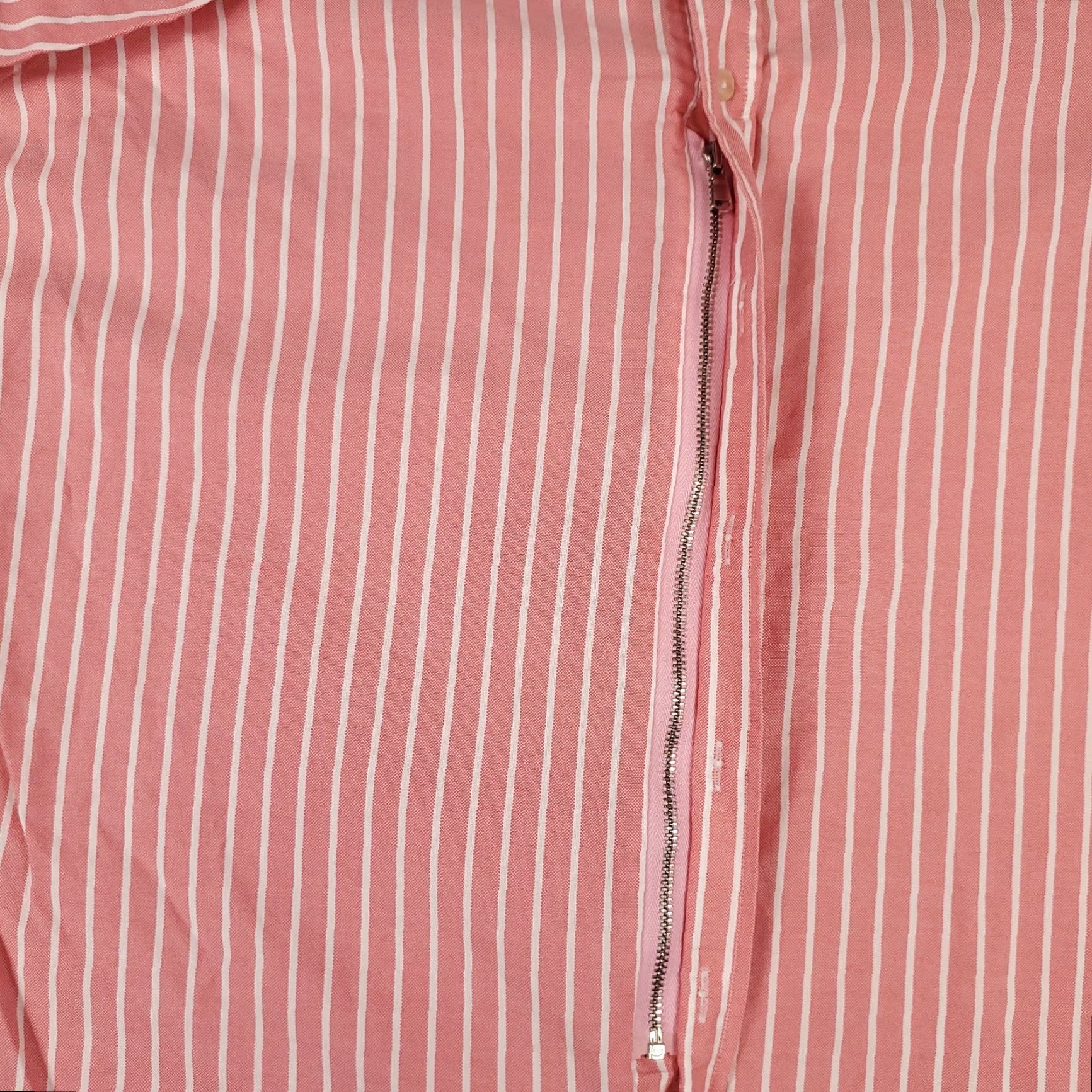 Pinko VINTAGE Teddy Stratford Shirt Men Size 4 Pink Striped Button Up Long Sleeve Casual Classic Size US S / EU 44-46 / 1 - 3 Thumbnail