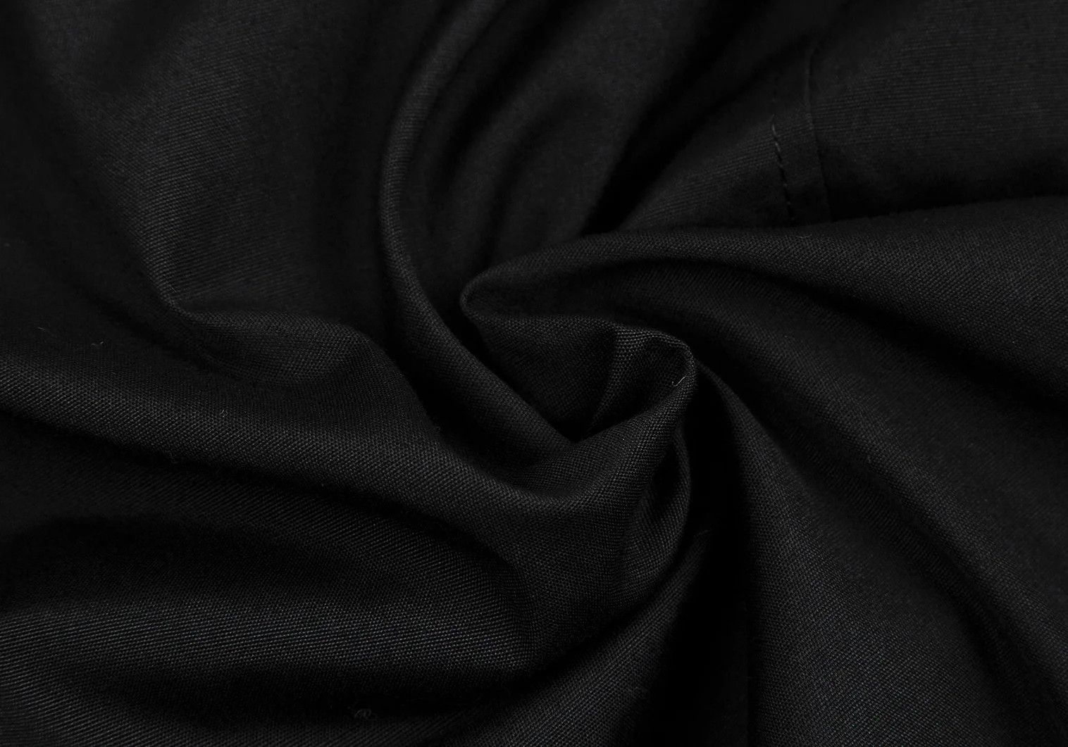 Jean Paul Gaultier Cotton Broad Shirt with Grommet Buttons in Black 48 Size US M / EU 48-50 / 2 - 16 Thumbnail