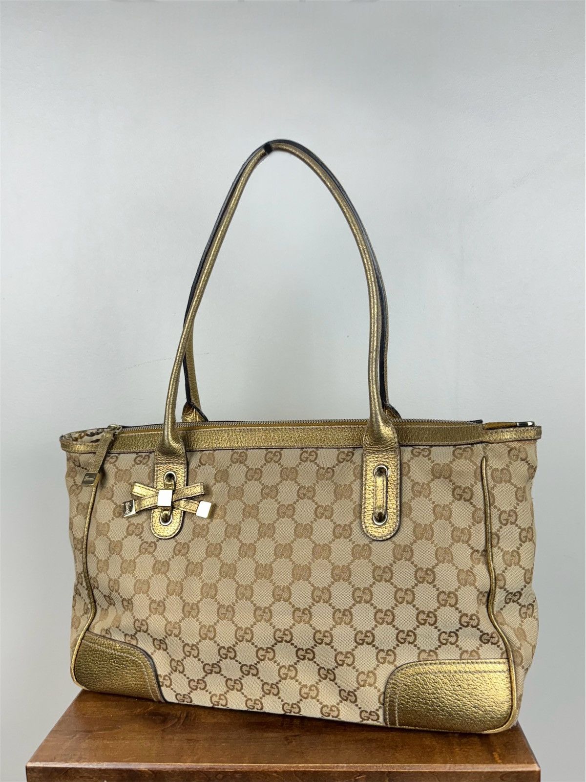 Gucci Handle bag Gucci GG monogram original casual luxury item Size ONE SIZE - 1 Thumbnail