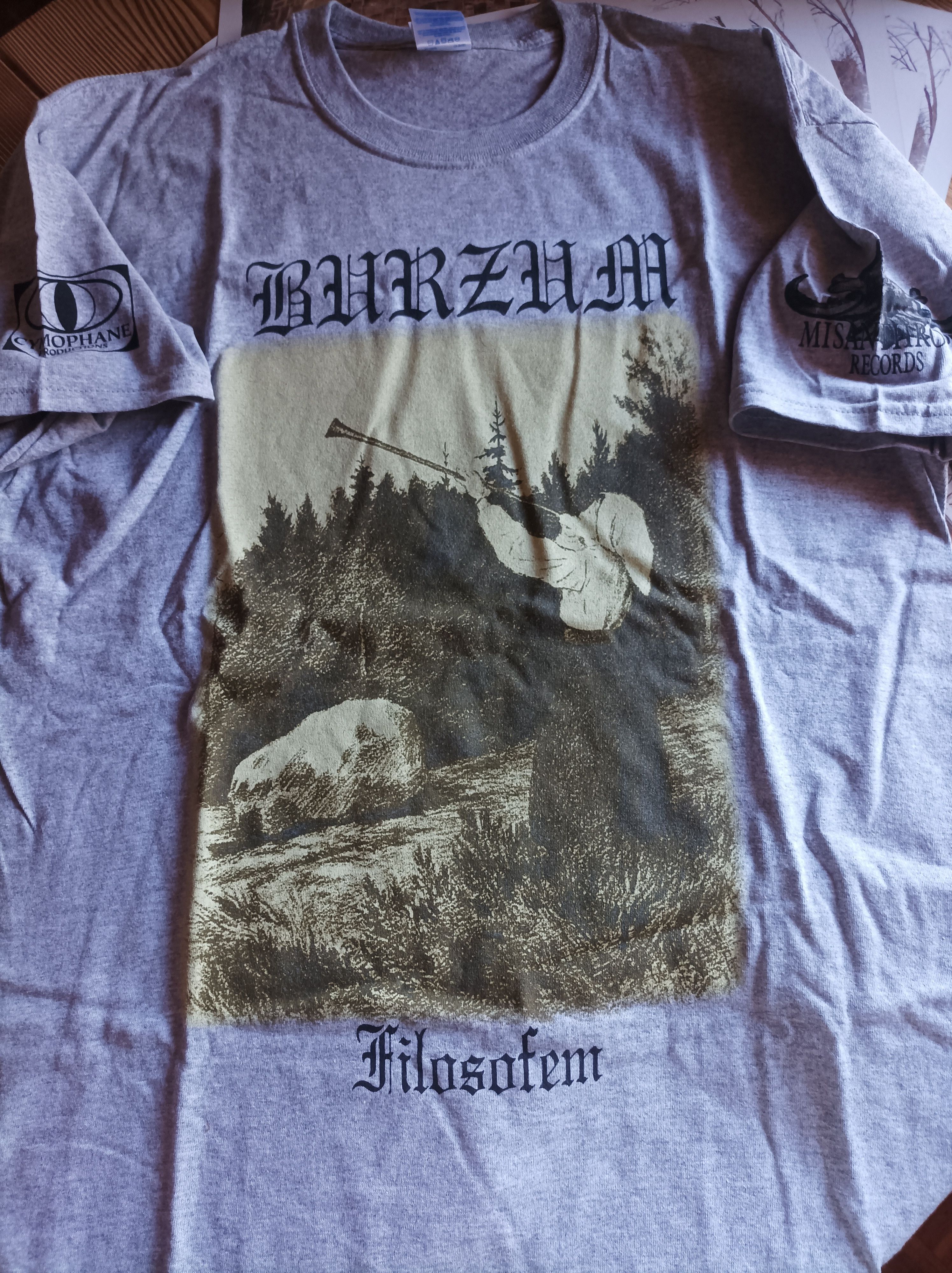 Band Tees Burzum.Filosofem.official L Size US L / EU 52-54 / 3 - 1 Thumbnail