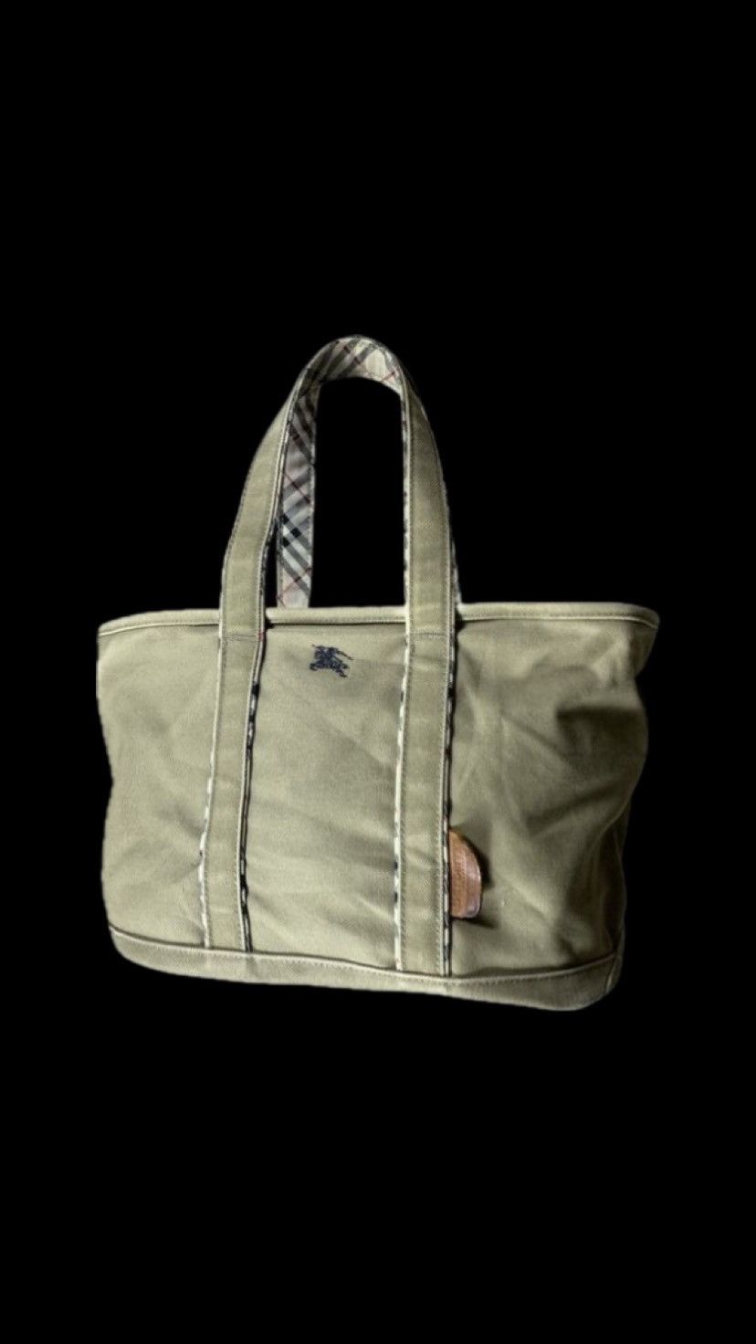 Burberry Vintage Burberrys Kanvas Tote Bags Size ONE SIZE - 2 Thumbnail