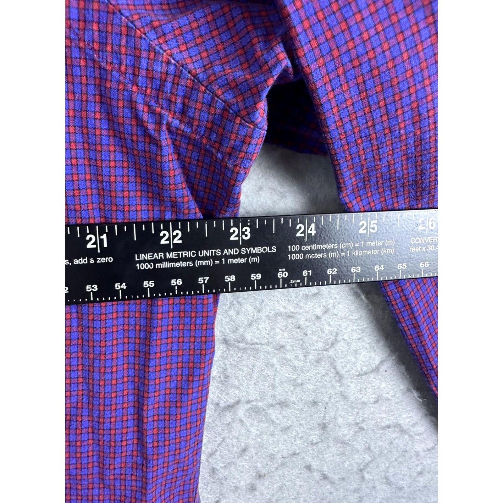 Ralph Lauren Ralph Lauren Shirt Mens XL Purple Check Custom Fit Button Down Long Sleeve Pony Size US XL / EU 56 / 4 - 4 Thumbnail