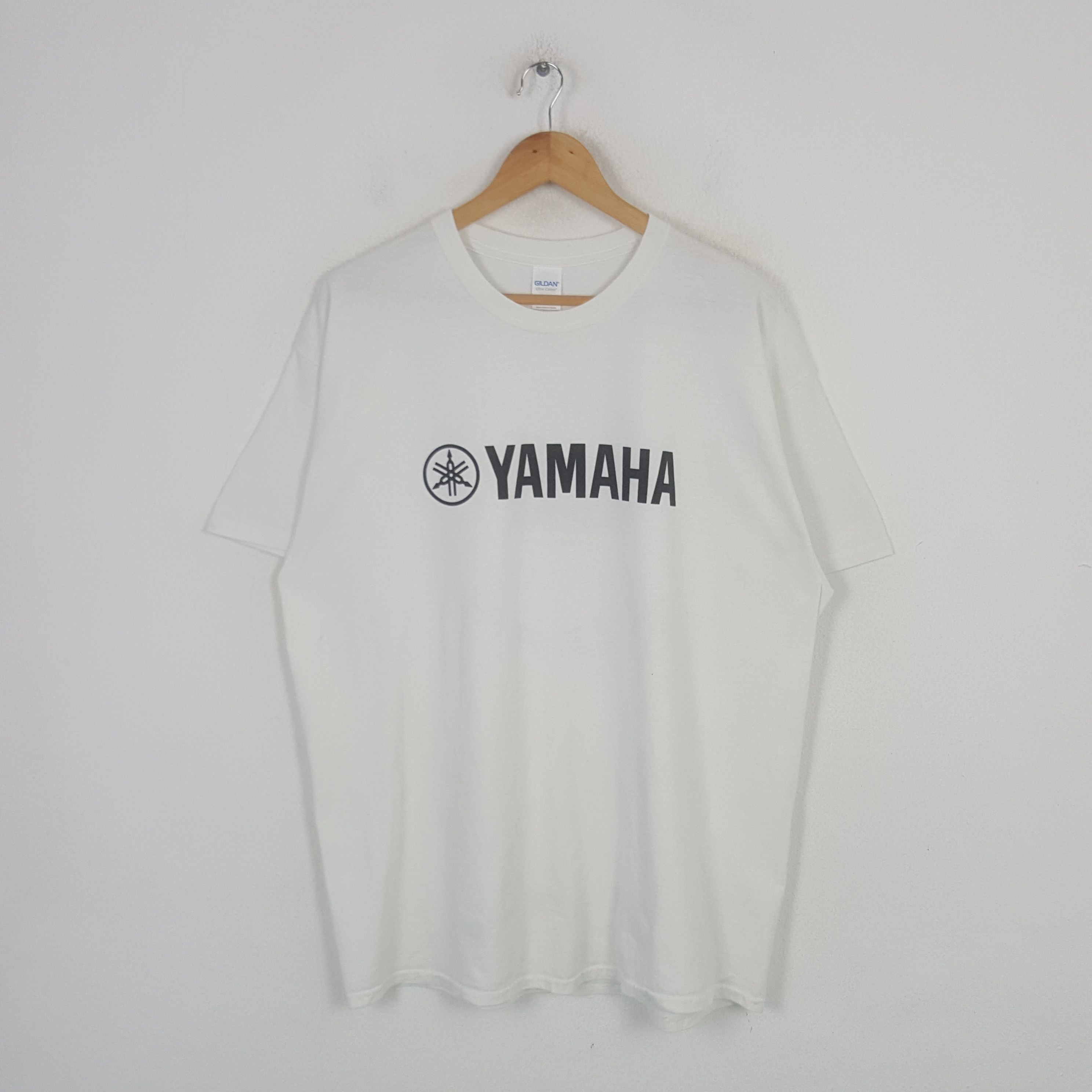 Yamaha Vintage Yamaha Japanese Racing Motorsports Tshirt C301N70 Size US XL / EU 56 / 4 - 1 Thumbnail
