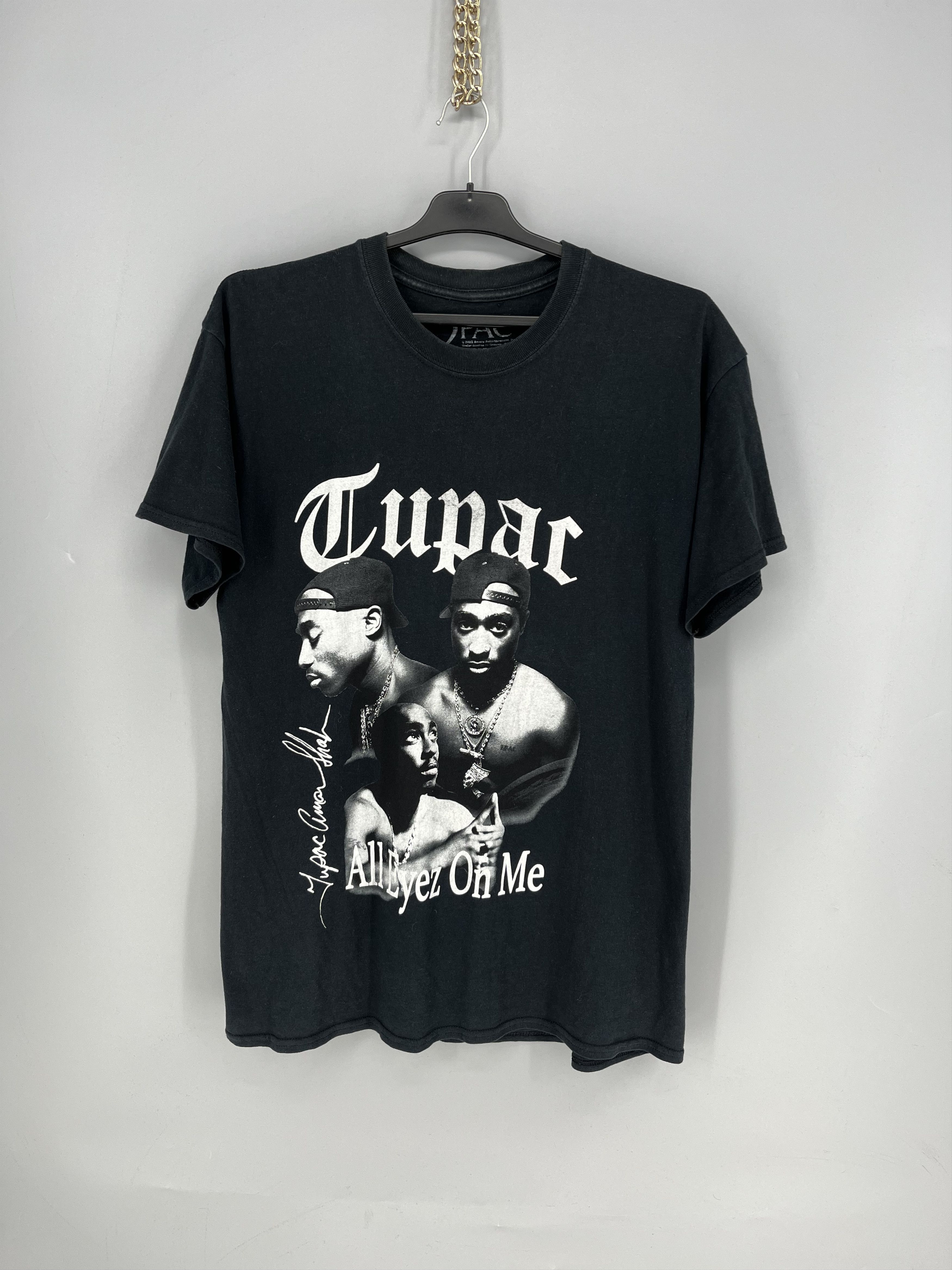 Band Tees 2PAC Rap All Eyez On Me Vintage T-Shirt Size M Size US M / EU 48-50 / 2 - 1 Thumbnail