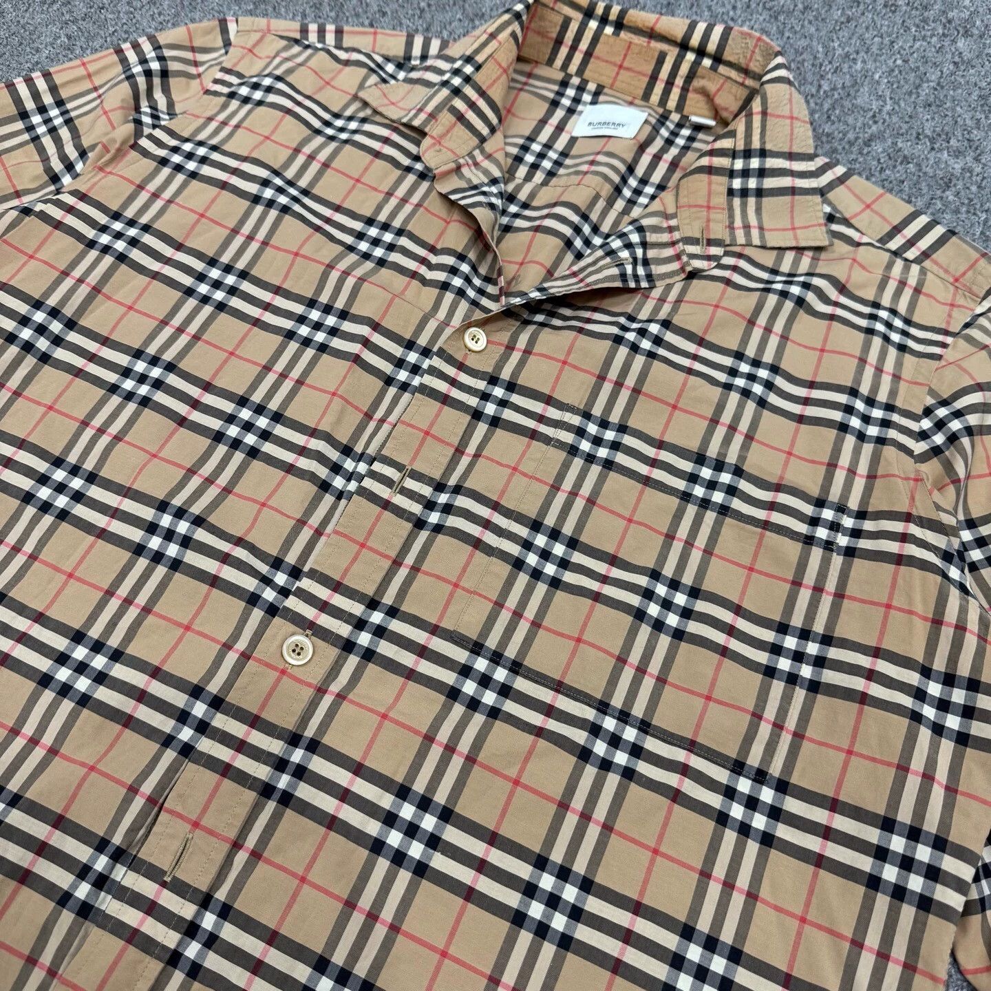 Burberry Burberry Classic Check Long Sleeve Shirt XL 99 New Size US XL / EU 56 / 4 - 3 Thumbnail