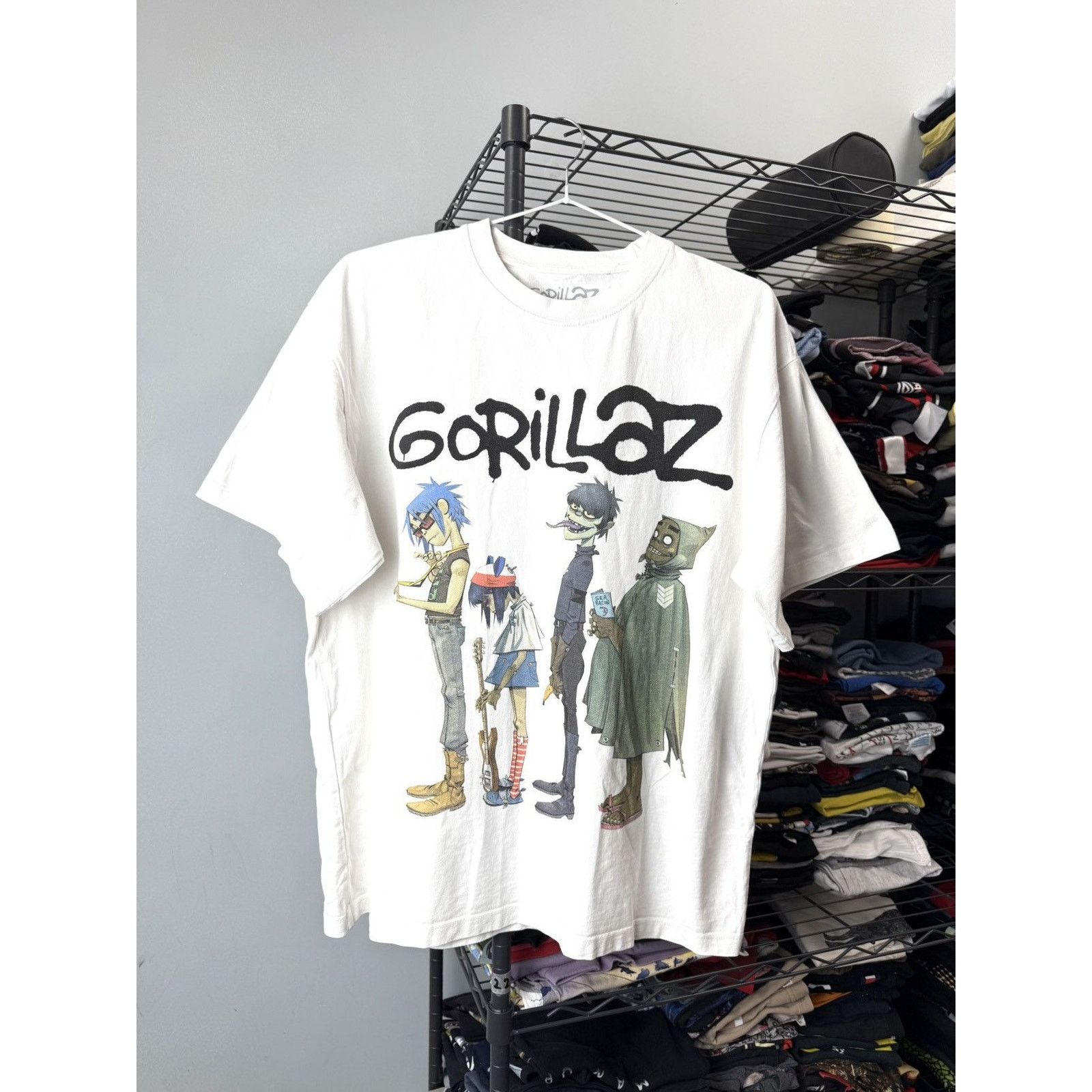 Band Tees Vintage Style Gorillaz Punk Band Rock T Shirt Size US S / EU 44-46 / 1 - 1 Thumbnail
