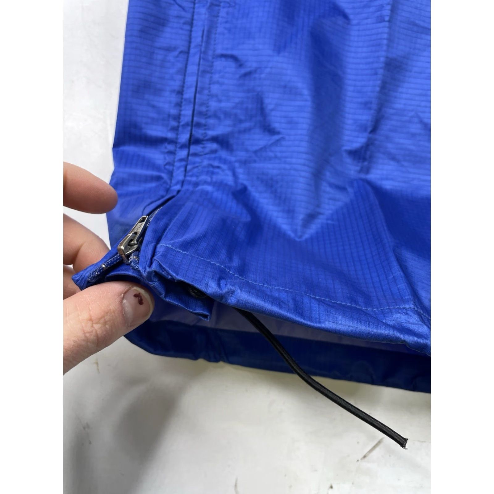 Patagonia VINTAGE Patagonia Super Pluma Gridman Jacket Pants Set 83490 Mens Medium Blue Nylon Full Zip Rain Coat 90s Outdoor Hiking Regular Mens Size US 31 - 4 Thumbnail