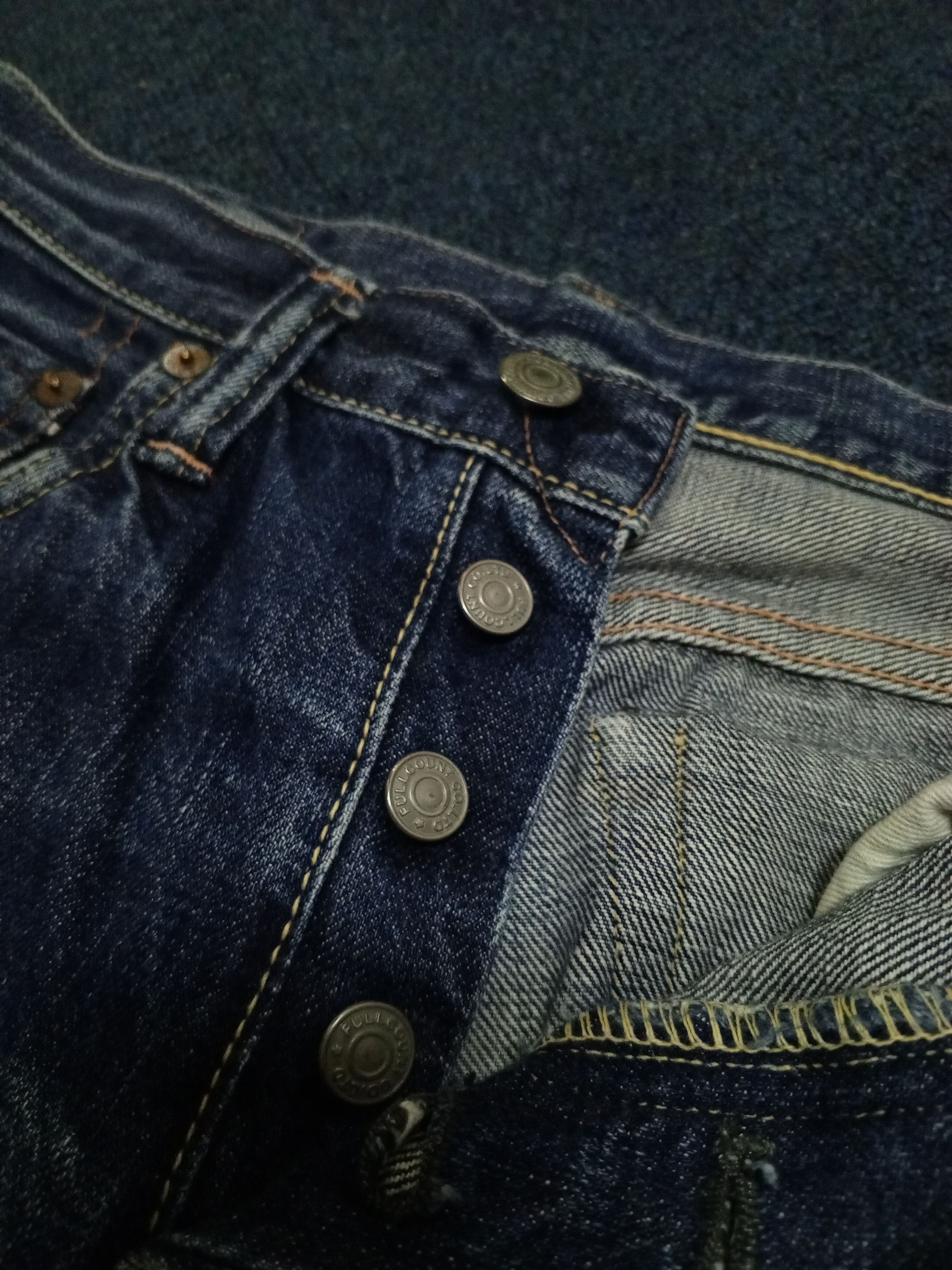 Full Count & Co. Full court salvedge jeans Size US 26 / EU 42 - 10 Thumbnail