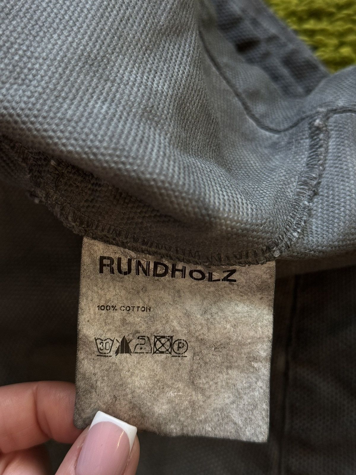 Designer × Rundholz Rundholz avant garde washed graphite grey assymetric skirt Size 27" / US 4 / IT 40 - 14 Thumbnail