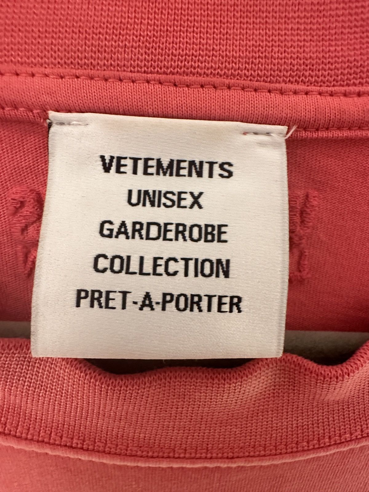 Vetements My Name is Vetements Tee Size US XL / EU 56 / 4 - 4 Thumbnail