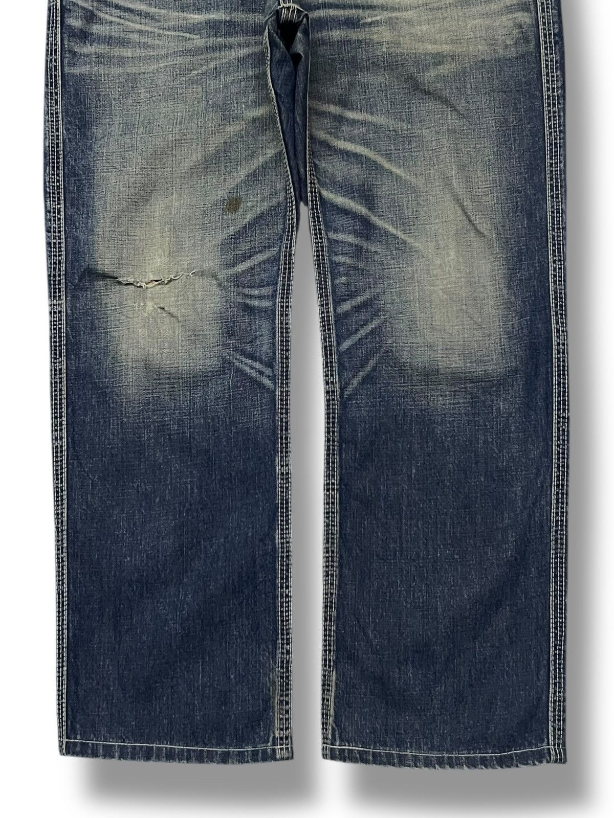 Levi's Vintage 00s Levi’s 501 Japan - Faded Whisker Wash. W38 Size US 38 / EU 54 - 6 Thumbnail