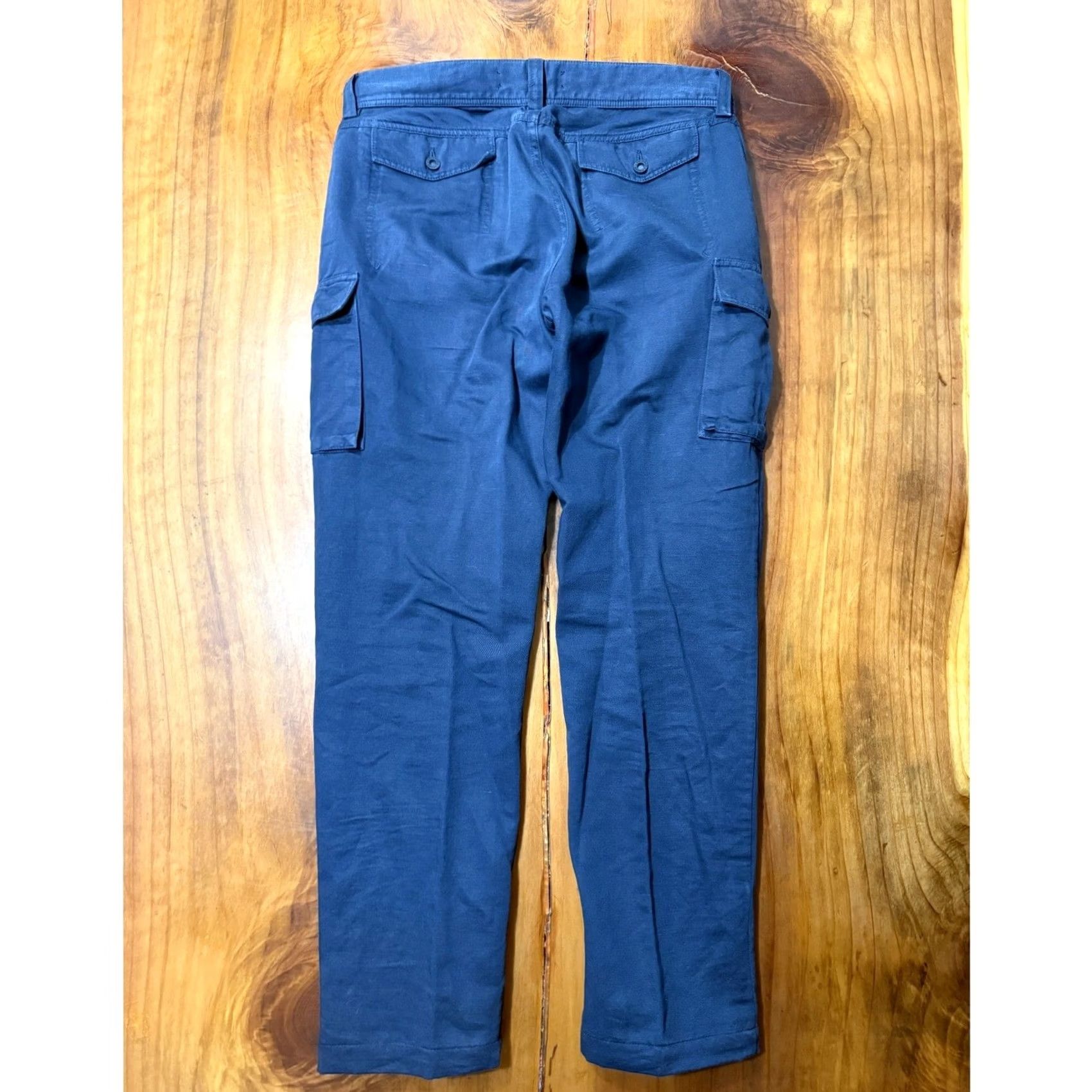 Orlebar Brown Orlebar Brown Chino Pant 32 Inseam 30 Navy Blue Button Fly Flat Cargo Mens Regular Size US 32 / EU 48 - 5 Thumbnail