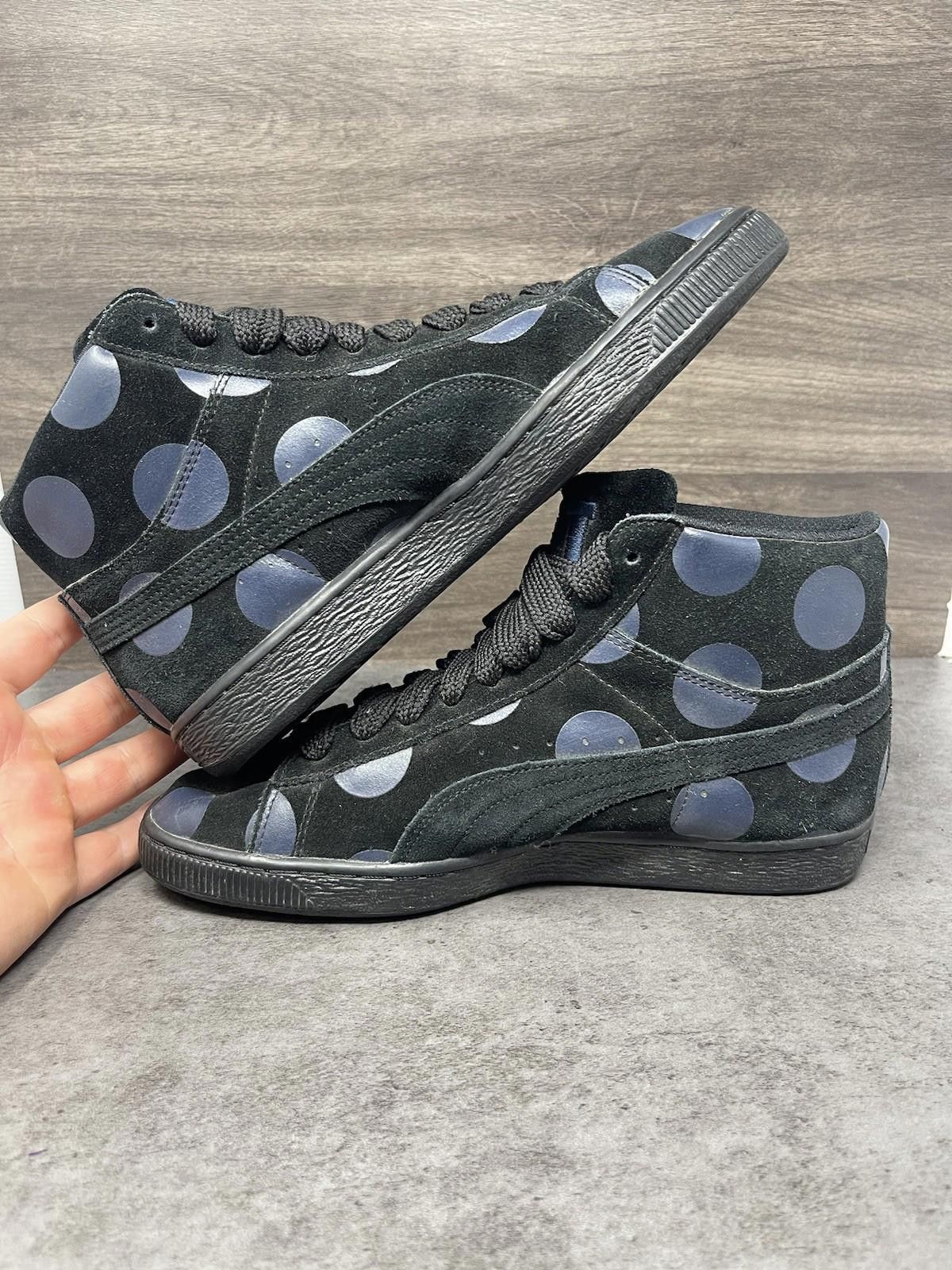Puma Puma States Shoes Mens Size 9 Vashtie Pois Polka Dots Black Size US 9 / IT 39 - 7 Thumbnail