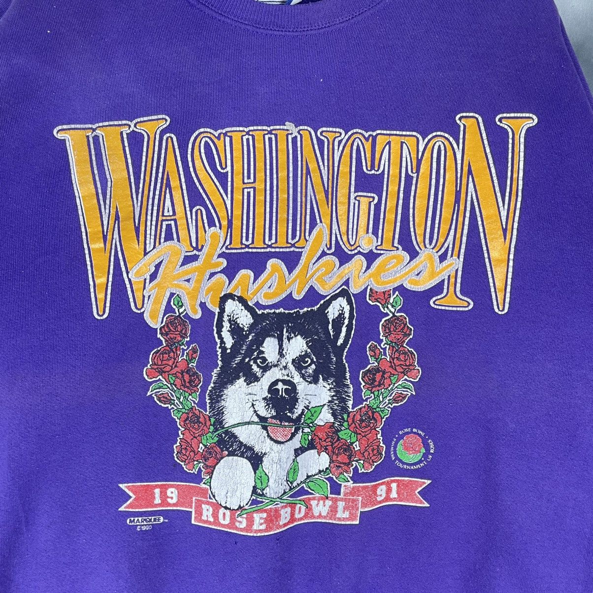NCAA Vintage 90’s Washington Huskies Sweatshirt Size US L / EU 52-54 / 3 - 2 Thumbnail