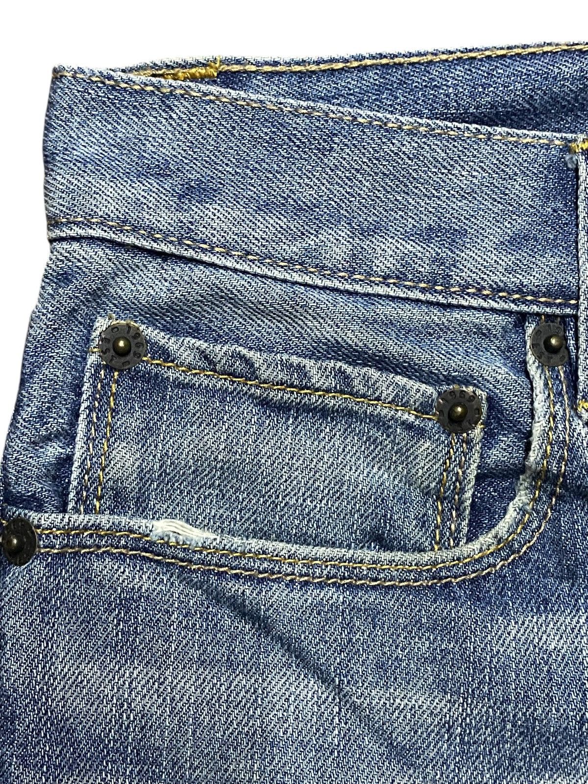 Vintage Gap 1969 Faded wash Distressed Flare Jeans