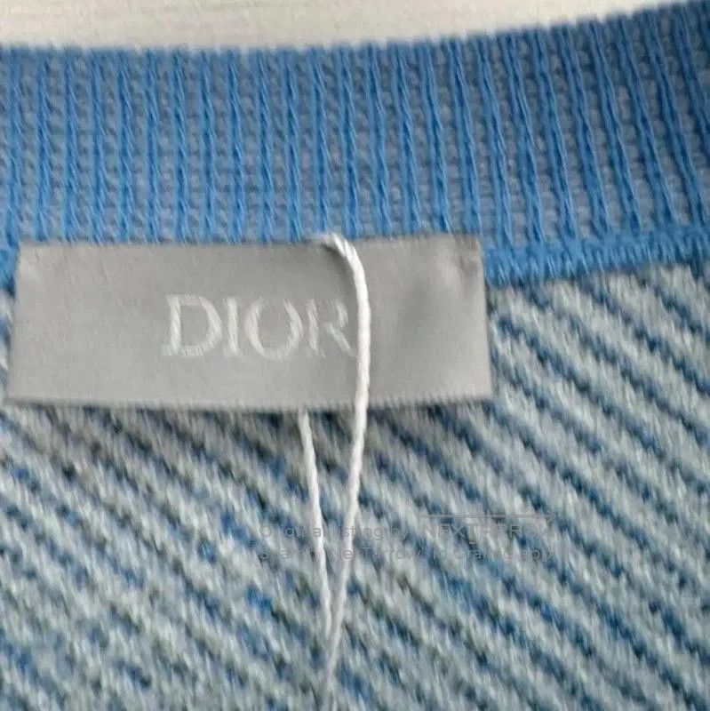 Dior Dior Blue Men's Long Sleeve Sweatshirt . Size US M / EU 48-50 / 2 - 3 Thumbnail