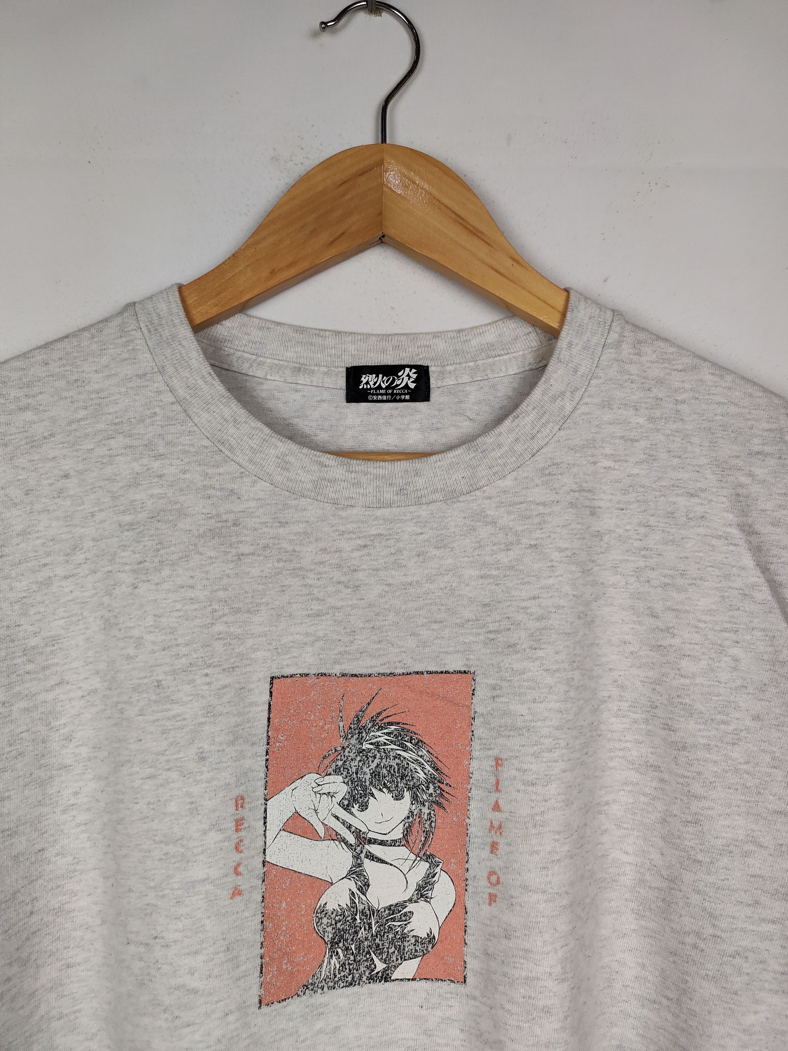 Anime × Japanese Brand × Vintage Vintage Flame of Recca Anime Shirt Size US M / EU 48-50 / 2 - 2 Thumbnail