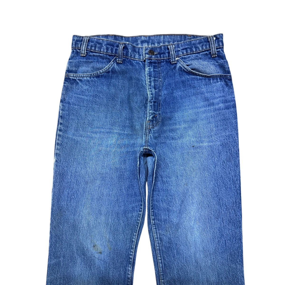 Levi's Vintage 80s Levis 646 Bell Bottom Jeans #8 Orangetab Size US 33 - 3 Thumbnail