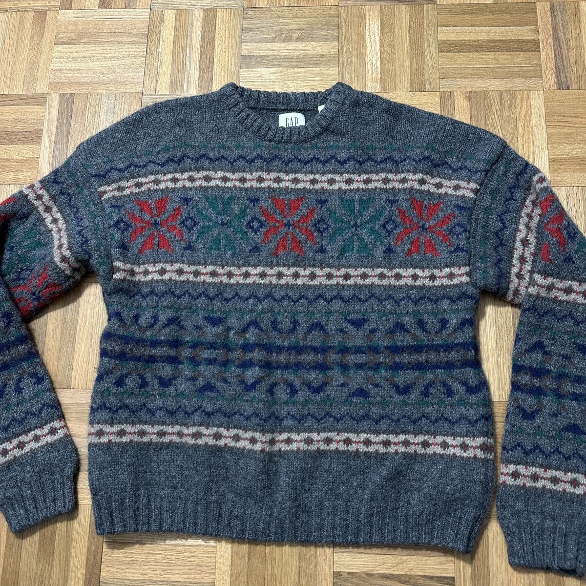 Gap Vintage Gap Shetland wool sweater Size US S / EU 44-46 / 1 - 3 Thumbnail