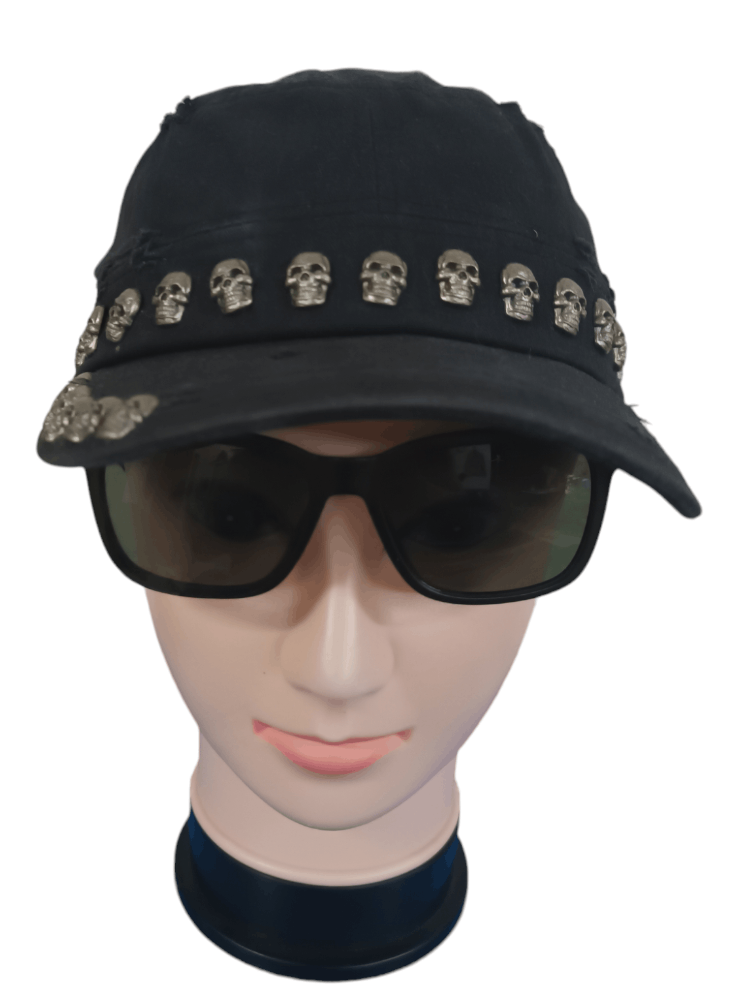 image of Skull Bucket Hat in Black, Men's