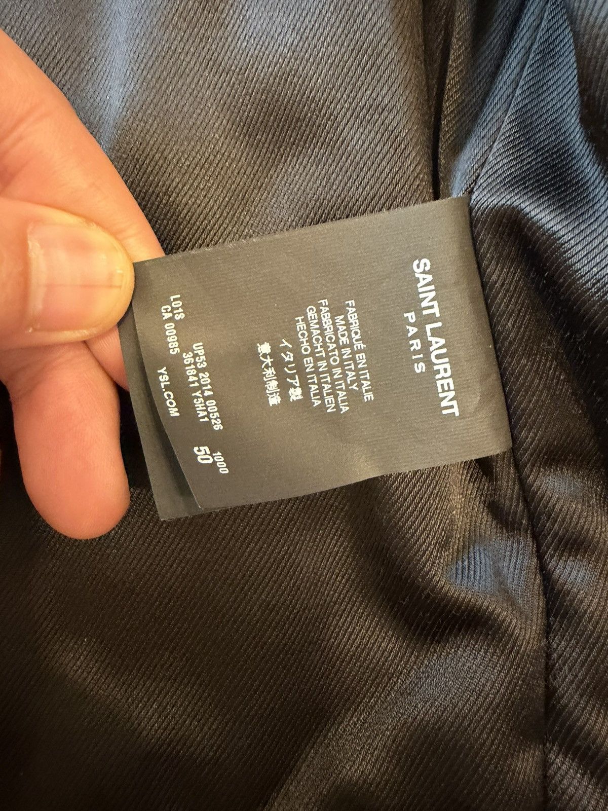 Saint Laurent Paris SAINT LAURENT BIKER JACKET Size US M / EU 48-50 / 2 - 5 Thumbnail