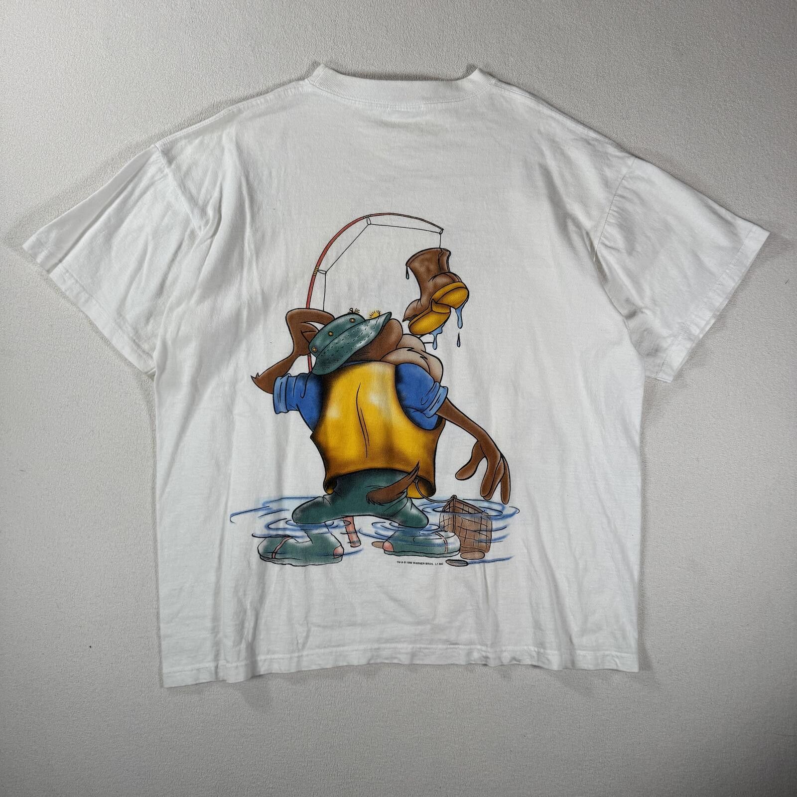 Other Vintage 90s Tazmanian Devil Looney Tunes Cartoon Tee Size US L / EU 52-54 / 3 - 2 Thumbnail