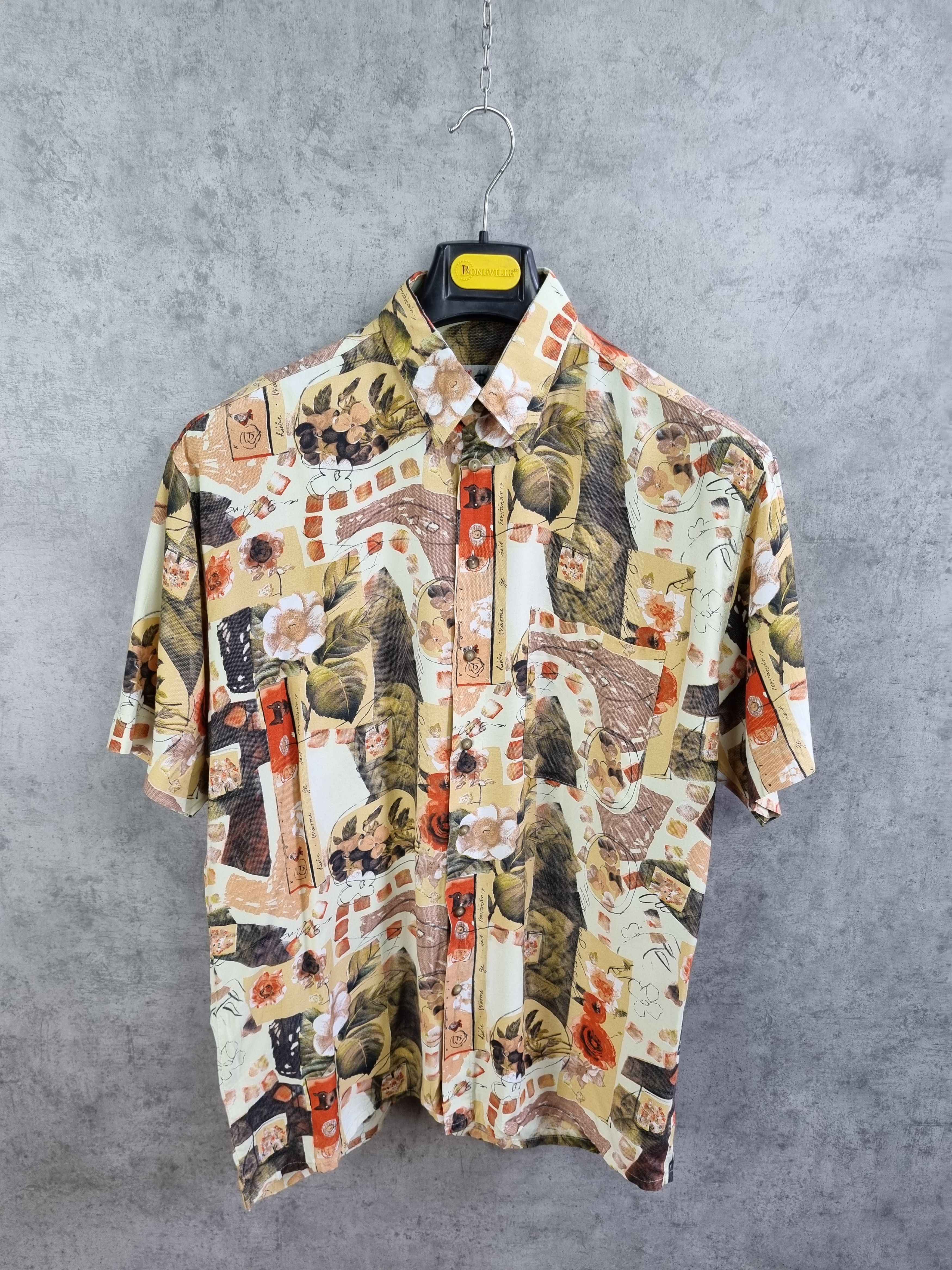 Vintage 90s Vintage Hawaiian Shirt Size US M / EU 48-50 / 2 - 2 Thumbnail