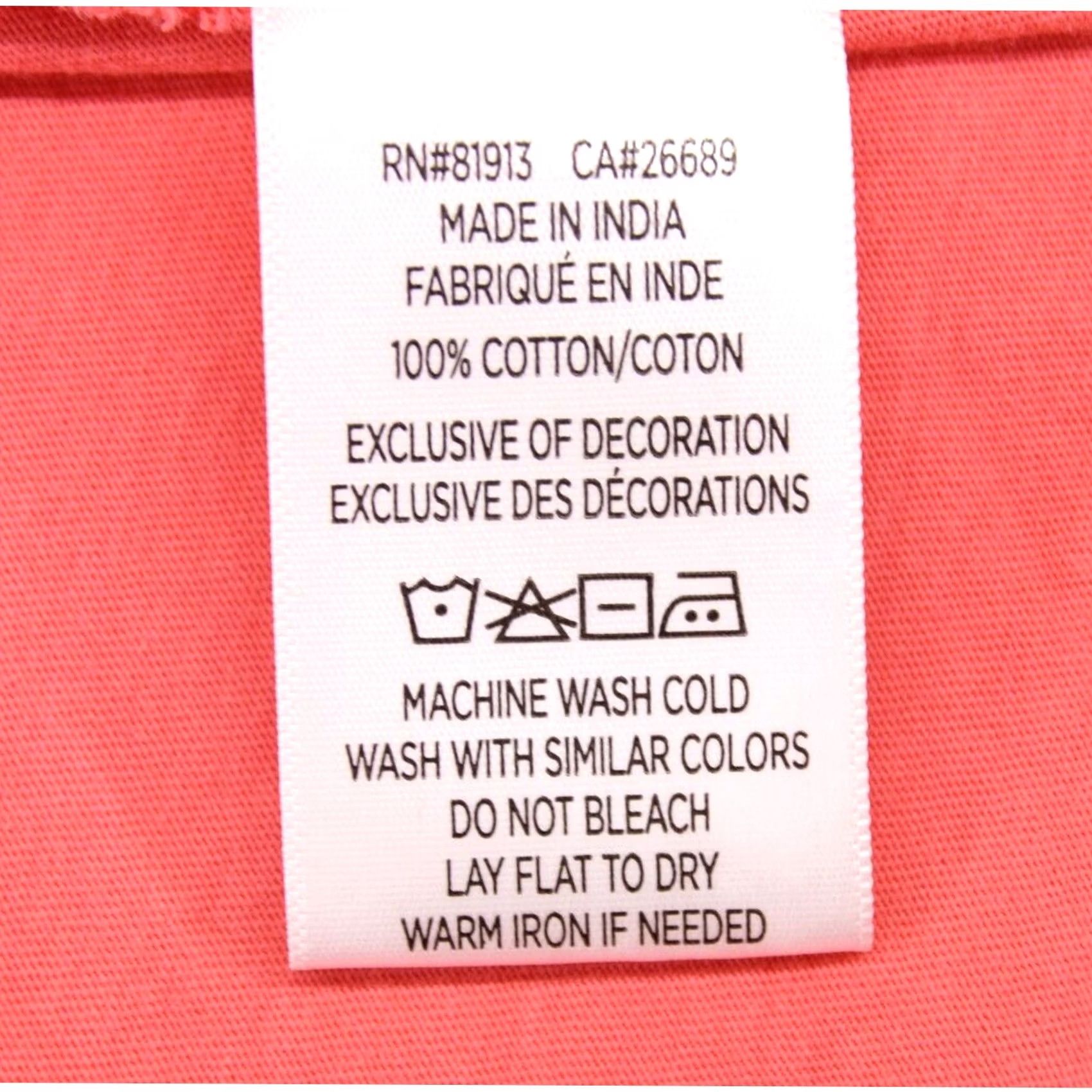 Robert Graham Robert Graham Men's Orange V-Neck Short Sleeve Cotton T-Shirt Regular Fit 2XL Size US XXL / EU 58 / 5 - 7 Thumbnail