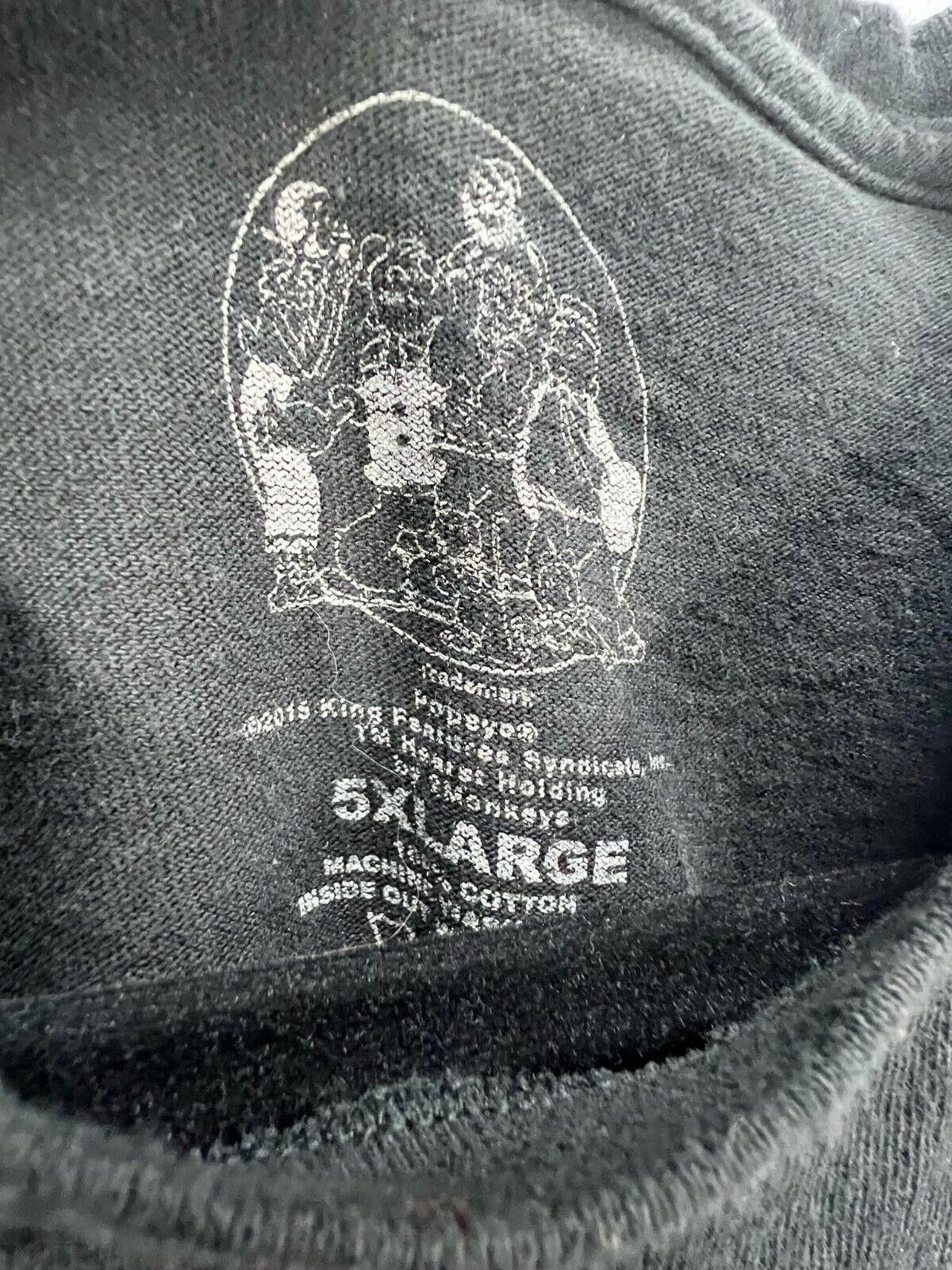 Designer Popeye Savage Graphic T-Shirt - Bold Design & Comfortable Size US XXL / EU 58 / 5 - 2 Thumbnail
