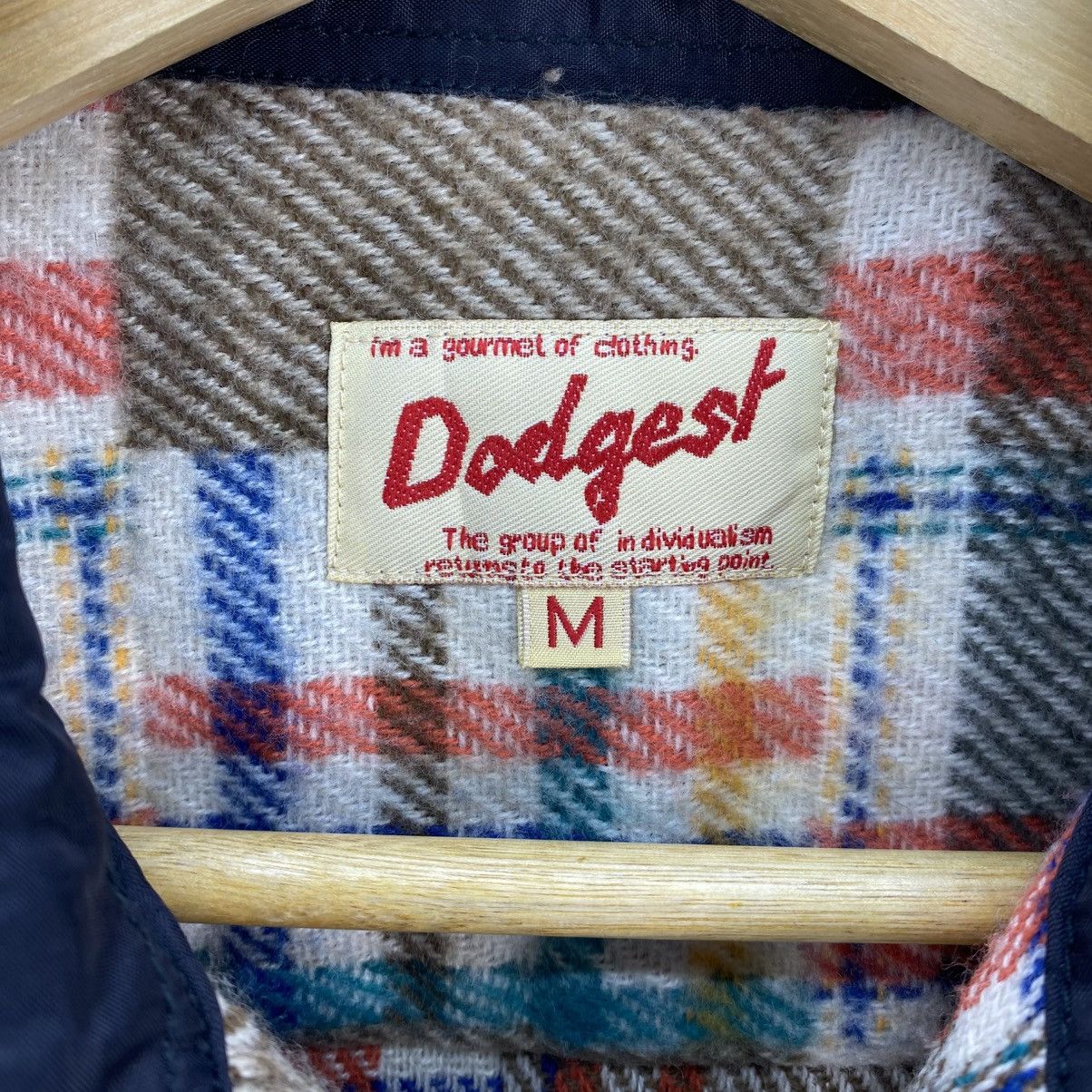 Flannel Vintage Dodgest Flannel Checkered Pattern Size US M / EU 48-50 / 2 - 11 Thumbnail