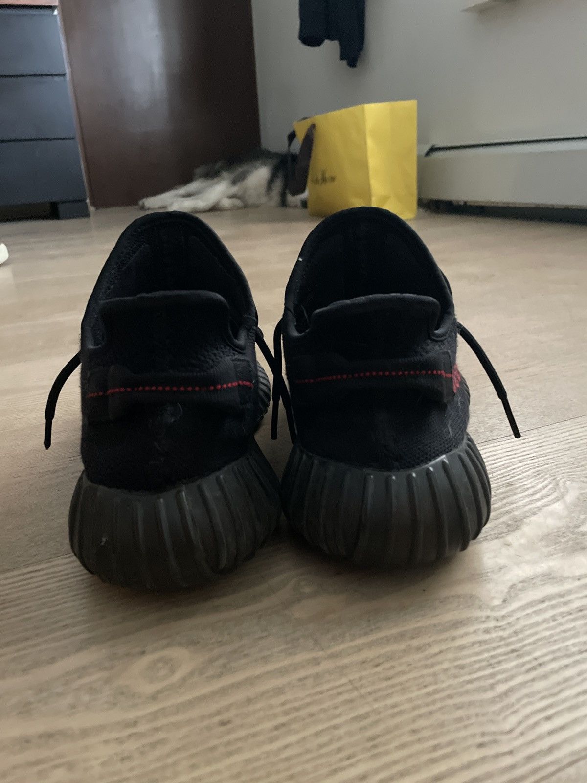 Adidas × Kanye West Yeezy Boost 350 V2 Bred 2017 Size US 10.5 / EU 43-44 - 3 Thumbnail
