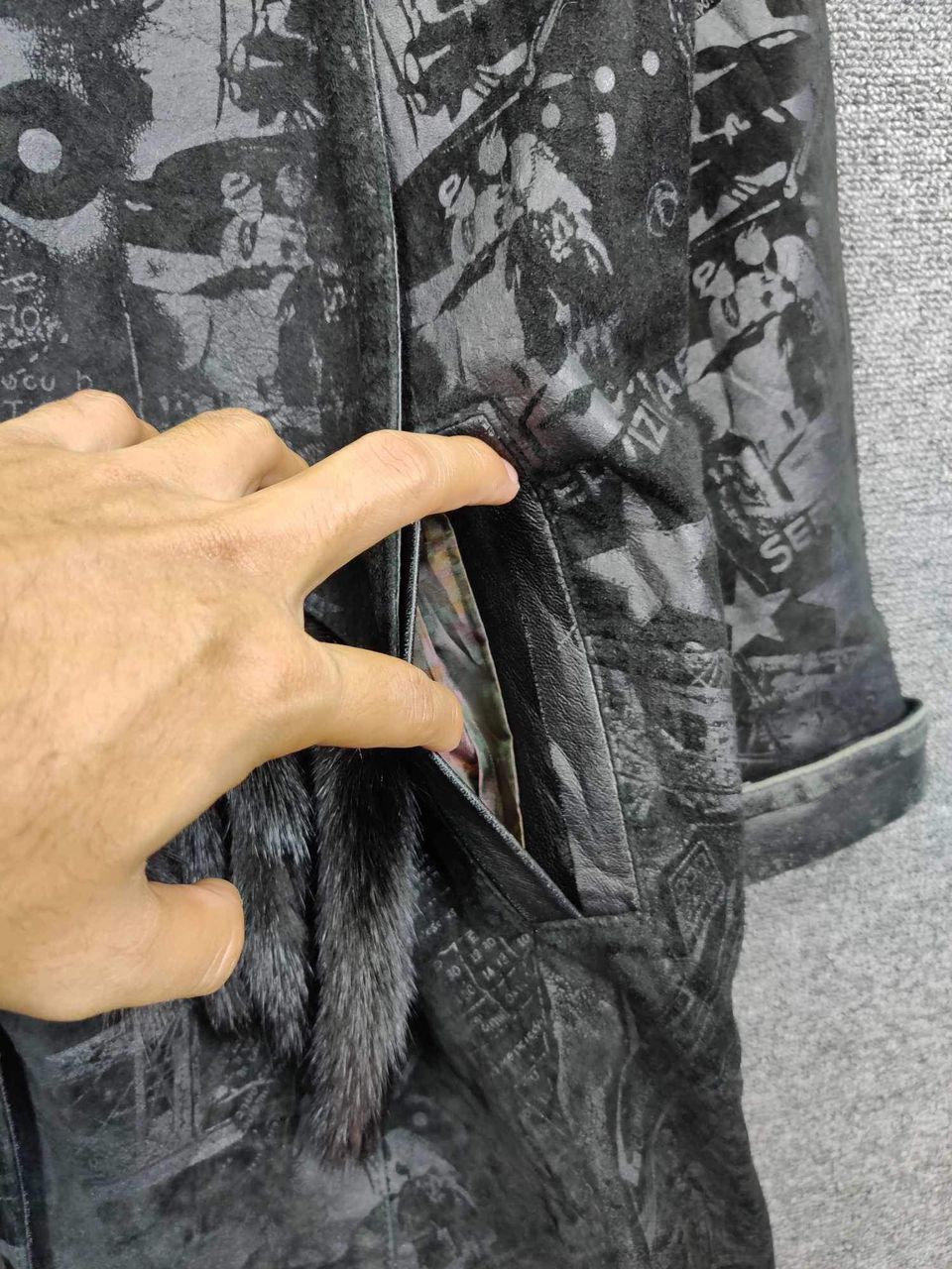 The Unbranded Brand Nice 🔥Vintage Leather Long Jacket Nice Design Size US M / EU 48-50 / 2 - 11 Thumbnail