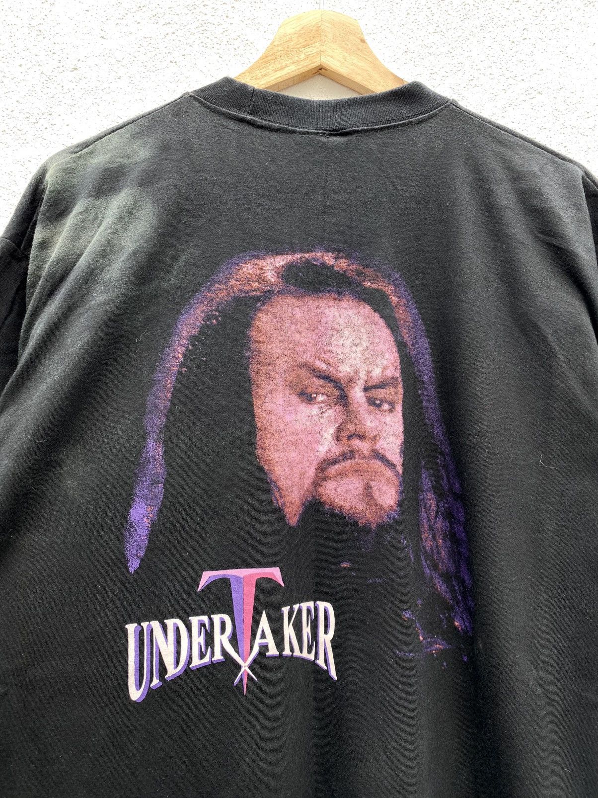 WWF Vintage 90s The Undertaker Deadman Size US L / EU 52-54 / 3 - 4 Thumbnail