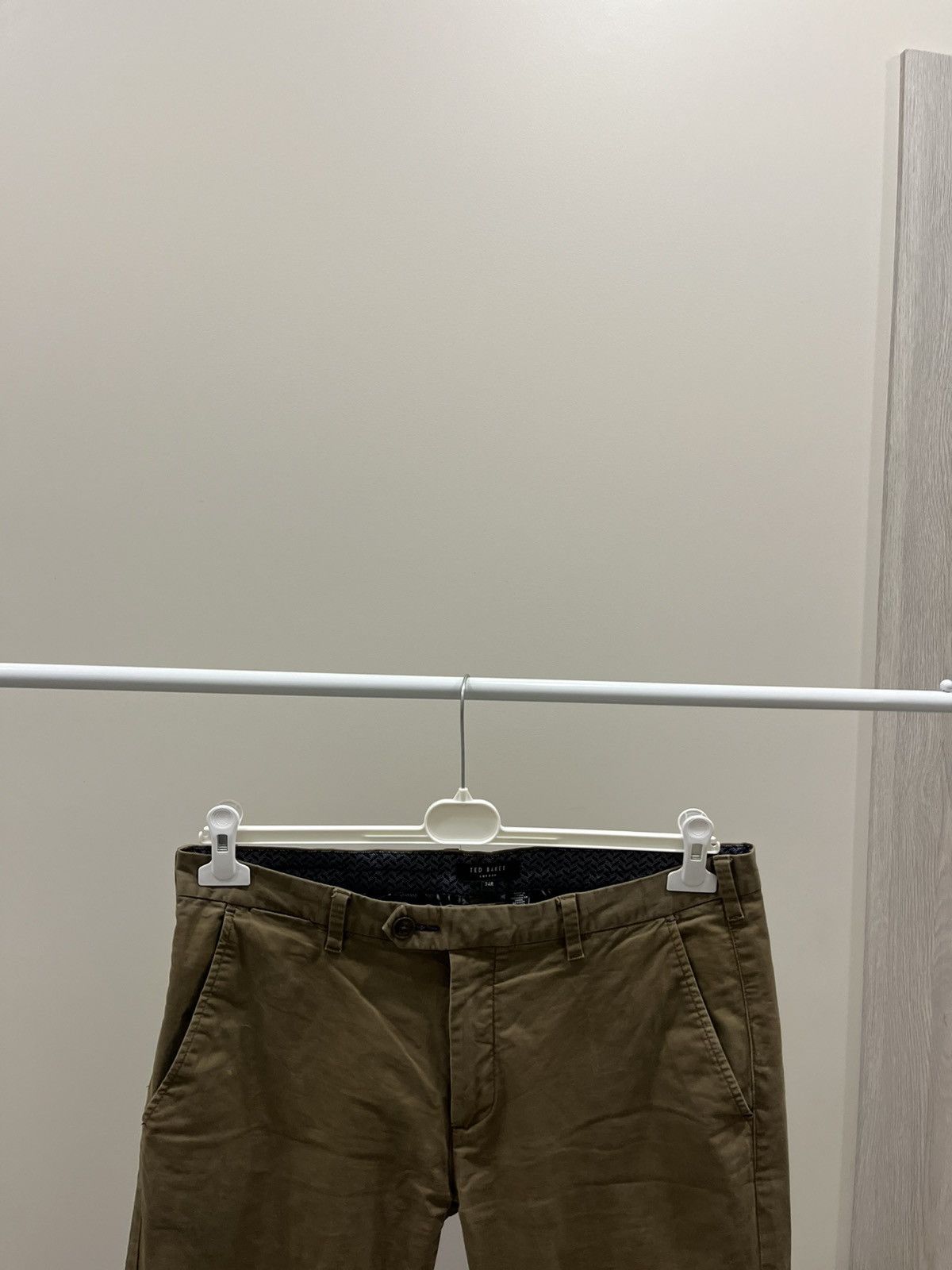Ted Baker Navy Ted Baker Chino Style Pant - Cuff Detail Size US 34 / EU 50 - 2 Thumbnail