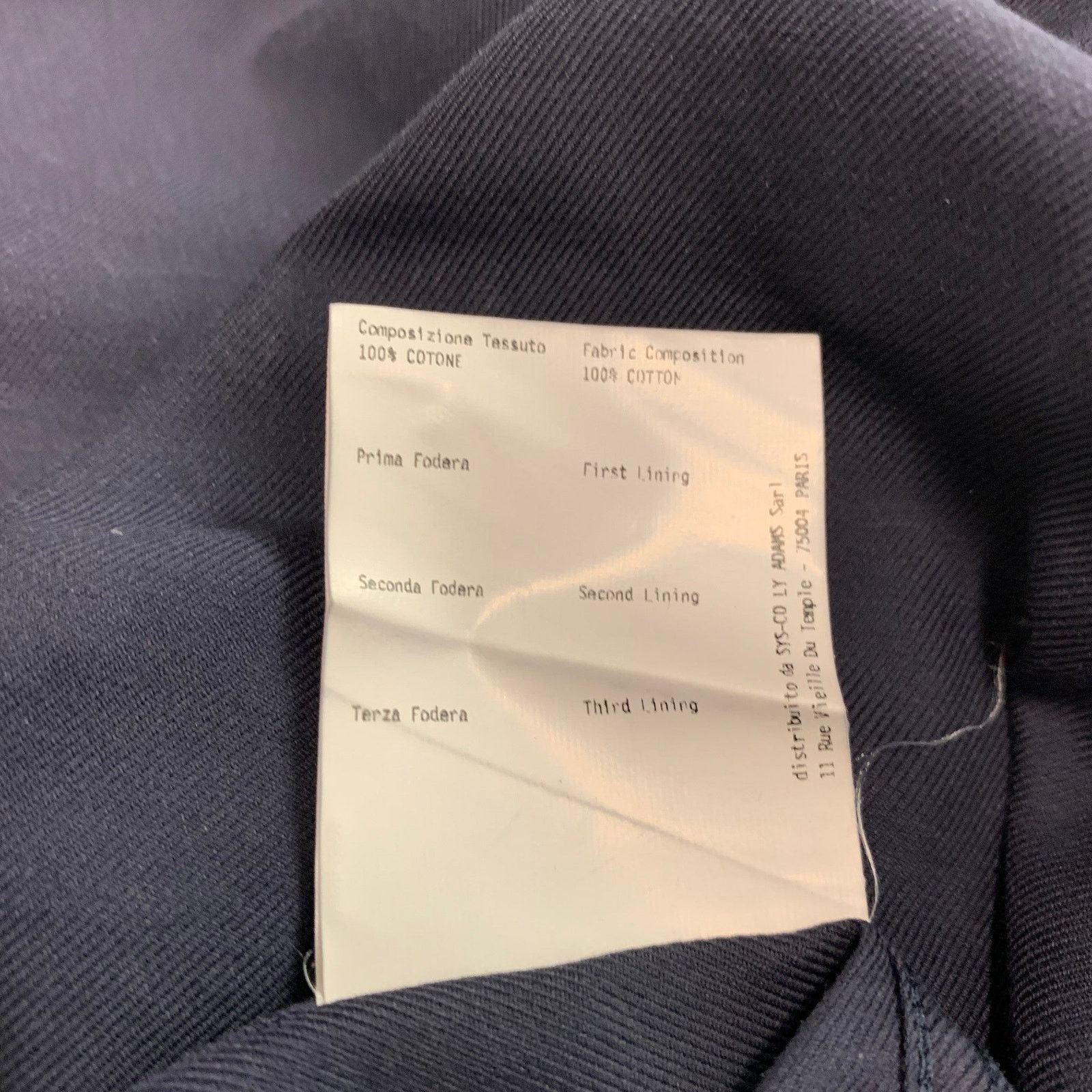Other L.Y ADAMS x THOMAS MASON Contrast Trim Cotton Long Sleeve Size US L / EU 52-54 / 3 - 6 Thumbnail