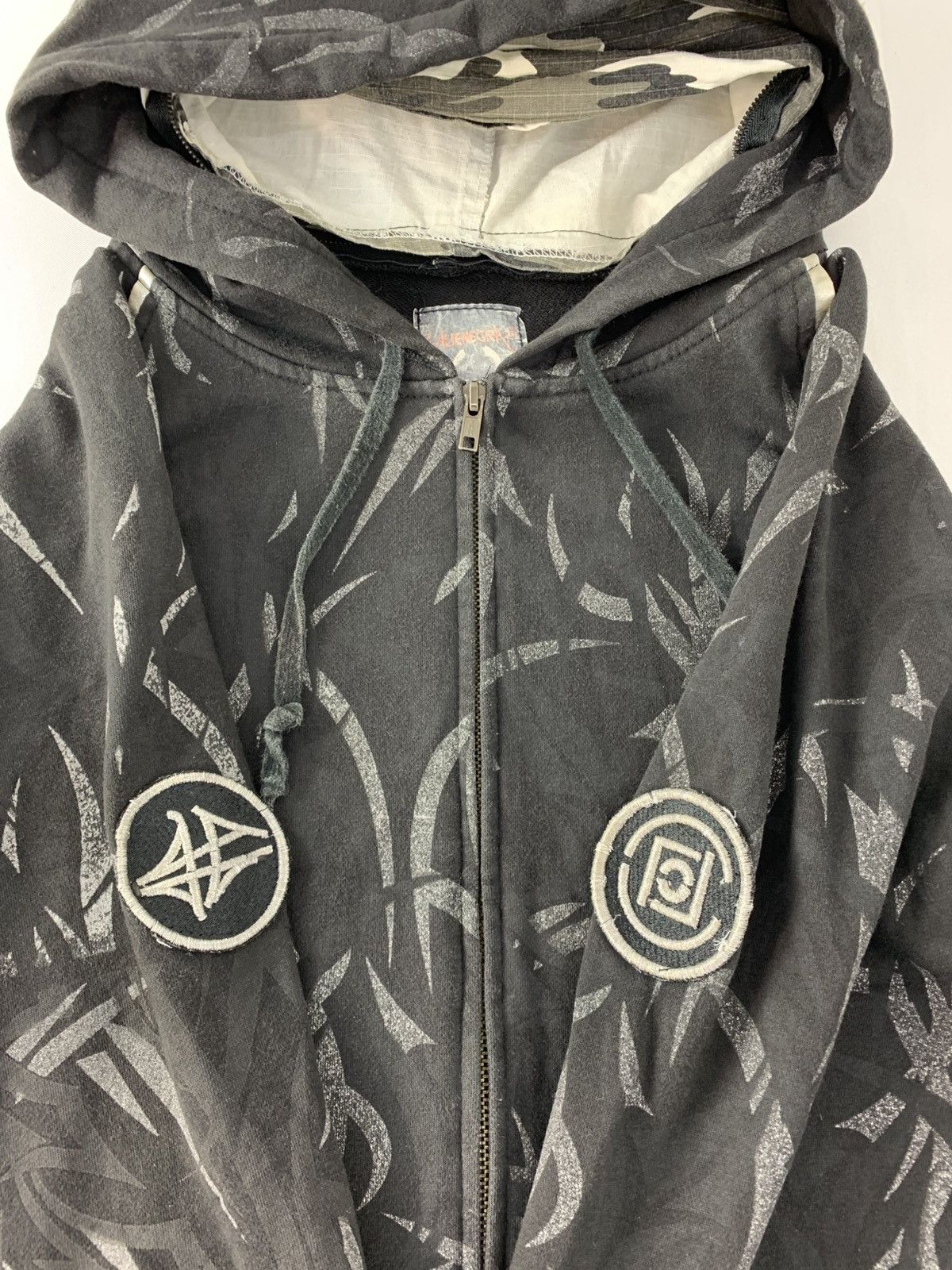 Other Clot Alienegra Balaclava Mask All Over Printed Hooded Jacket Size US XL / EU 56 / 4 - 4 Thumbnail