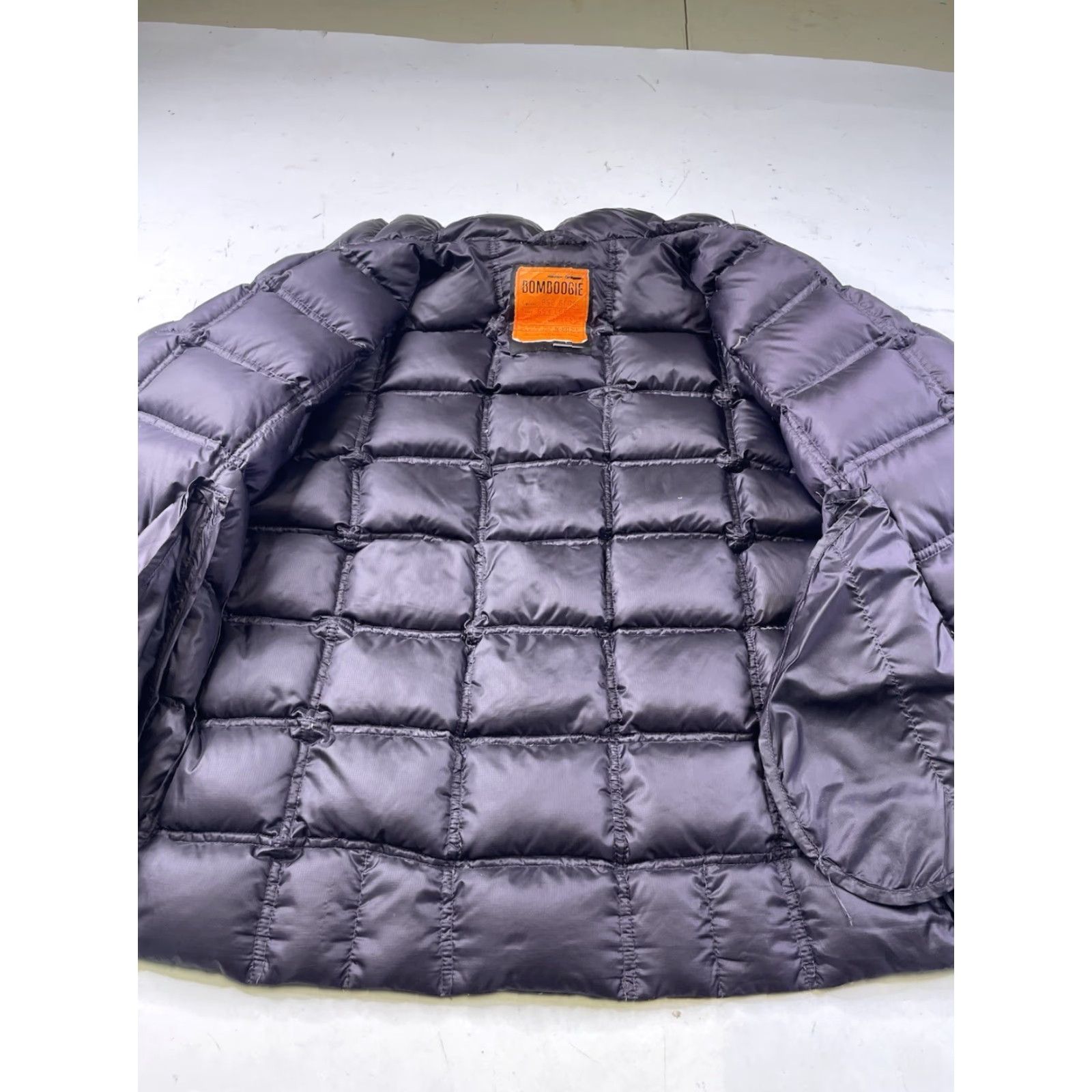 Bomboogie VINTAGE Bomboogie Down Puffer Jacket Full Zip Quilted Purple Womens Size Medium Size M / US 6-8 / IT 42-44 - 3 Thumbnail