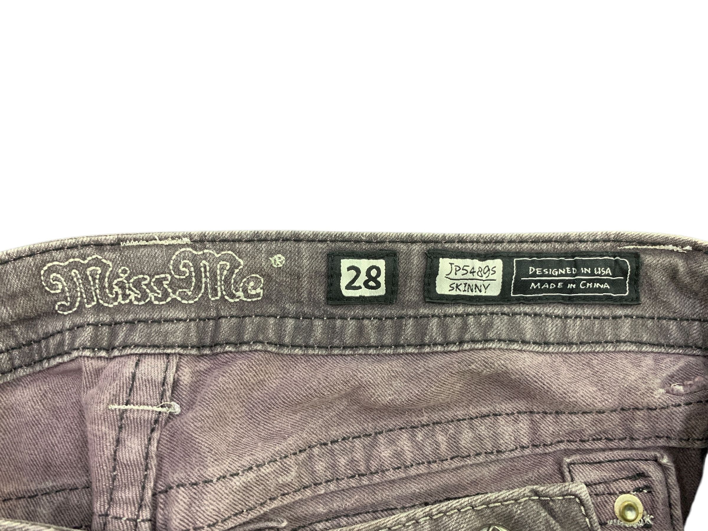 Miss Me Miss Me Skinny Jeans Boyfriend Denim Jeans Size 28" / US 6 / IT 42 - 8 Thumbnail