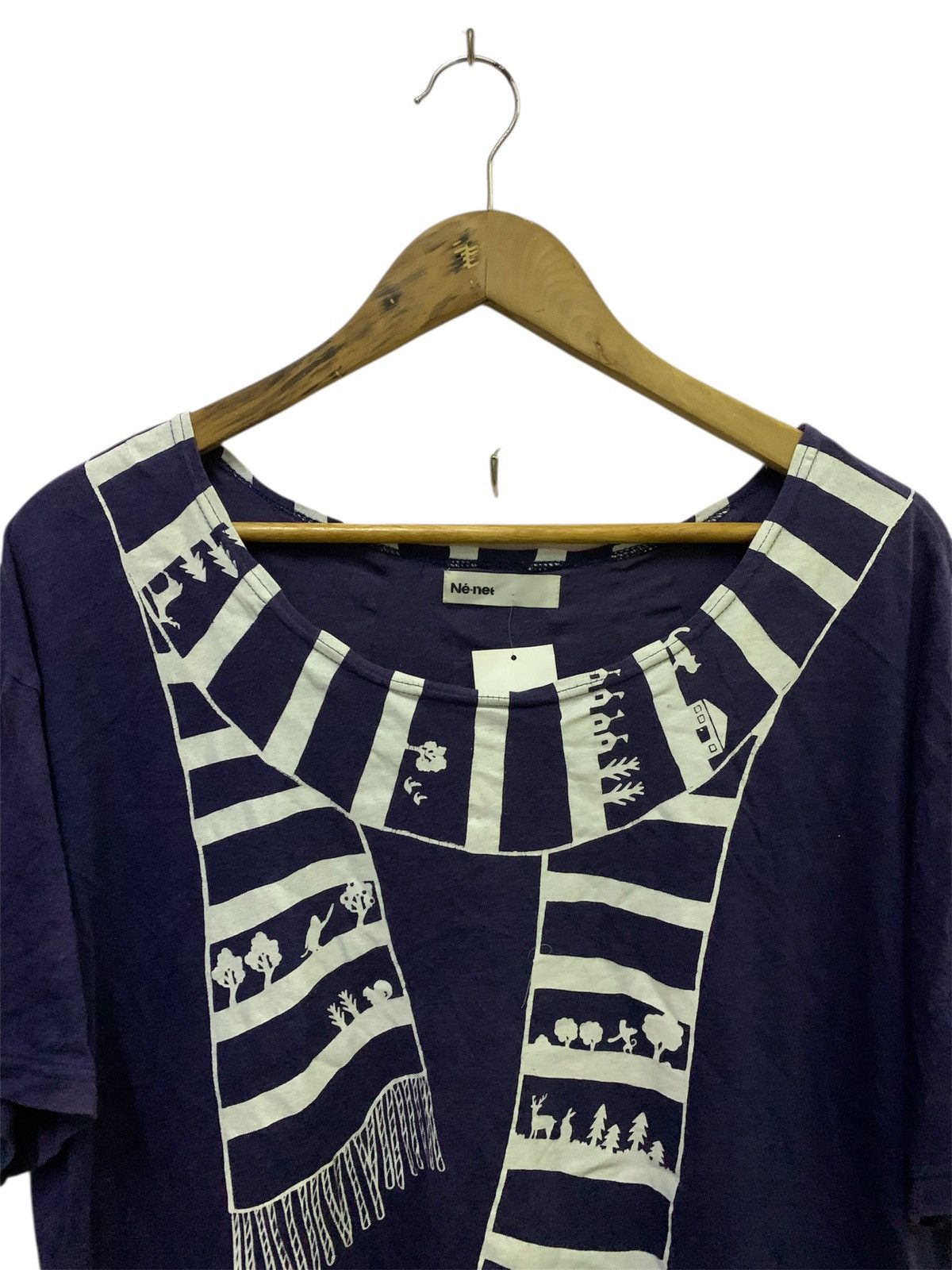 Issey Miyake × Ne-Net 💥Vtg Issey Miyake Ne Net Shirt Size ONE SIZE - 2 Thumbnail