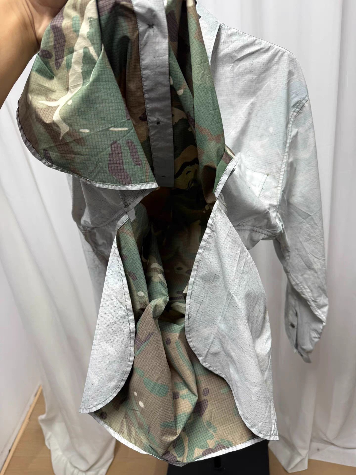 Dries Van Noten Dries Van Noten Paint Splatter Camo Oversized Shirt K20 Size US S / EU 44-46 / 1 - 7 Thumbnail