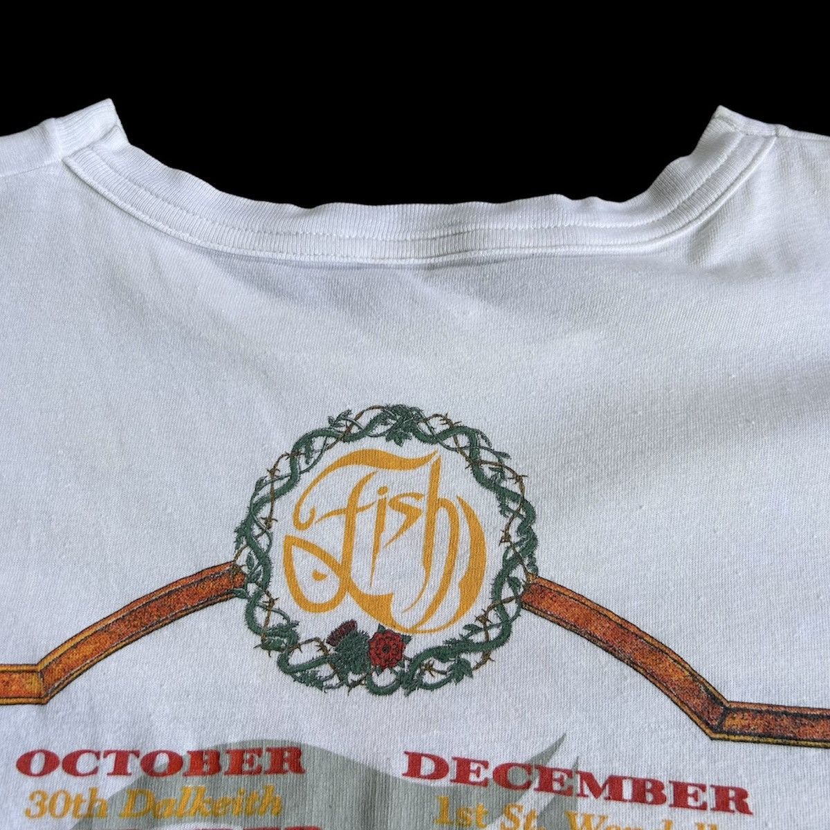 Band Tees × Vintage Vintage 90’s Fish Marillion tour shirt Size US M / EU 48-50 / 2 - 7 Thumbnail
