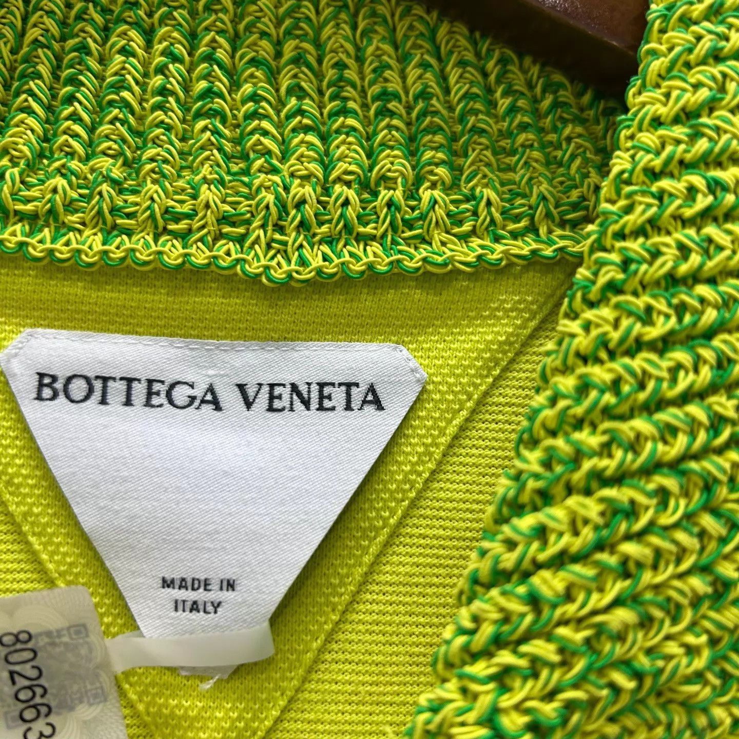 Bottega Veneta BV 99 New Apple Green Polo Shirt S ys001334 Size US S / EU 44-46 / 1 - 3 Thumbnail