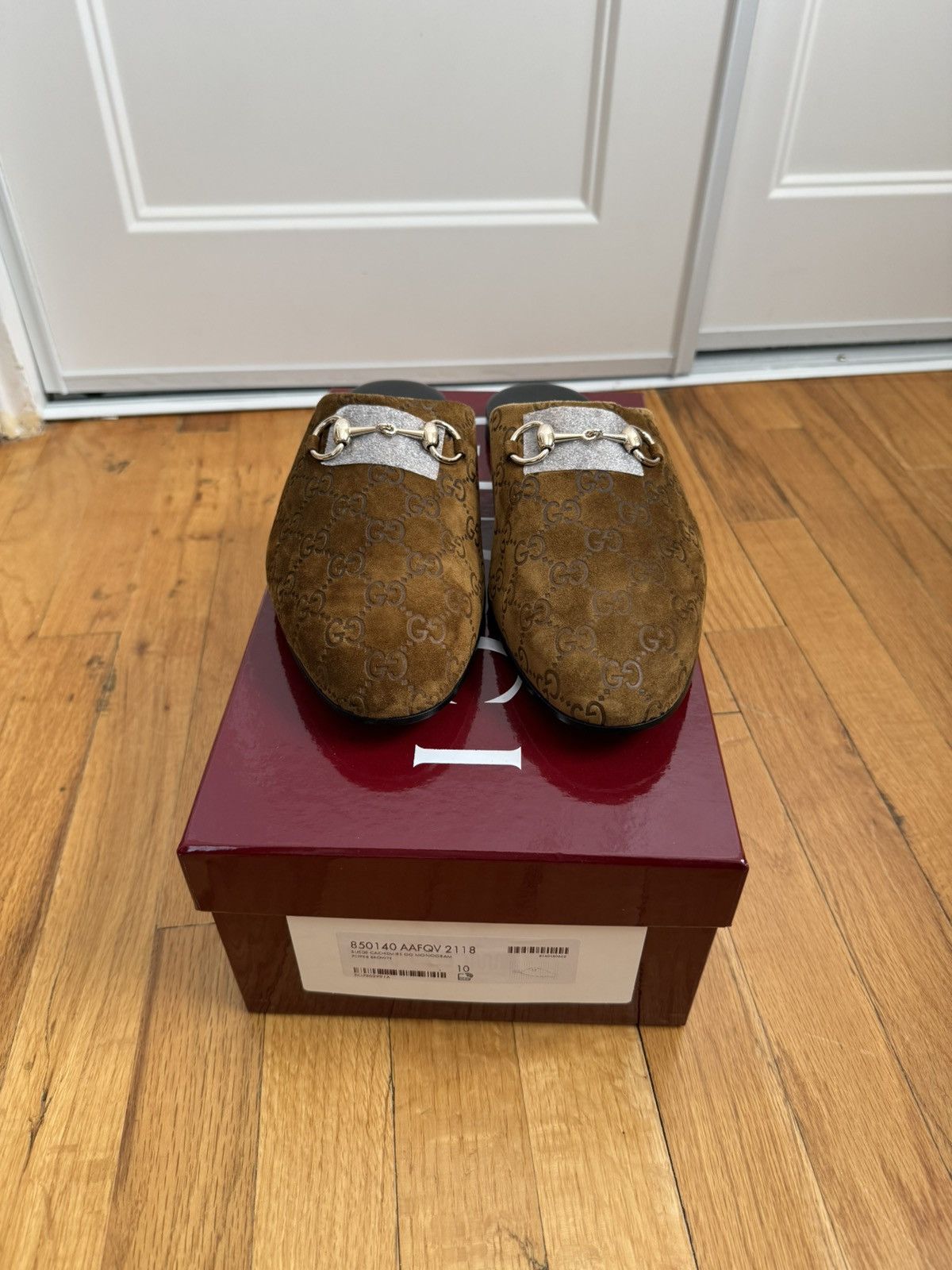 Gucci Gucci GG Suede Annette Mule Slip-on Size US 10 / EU 43 - 2 Thumbnail